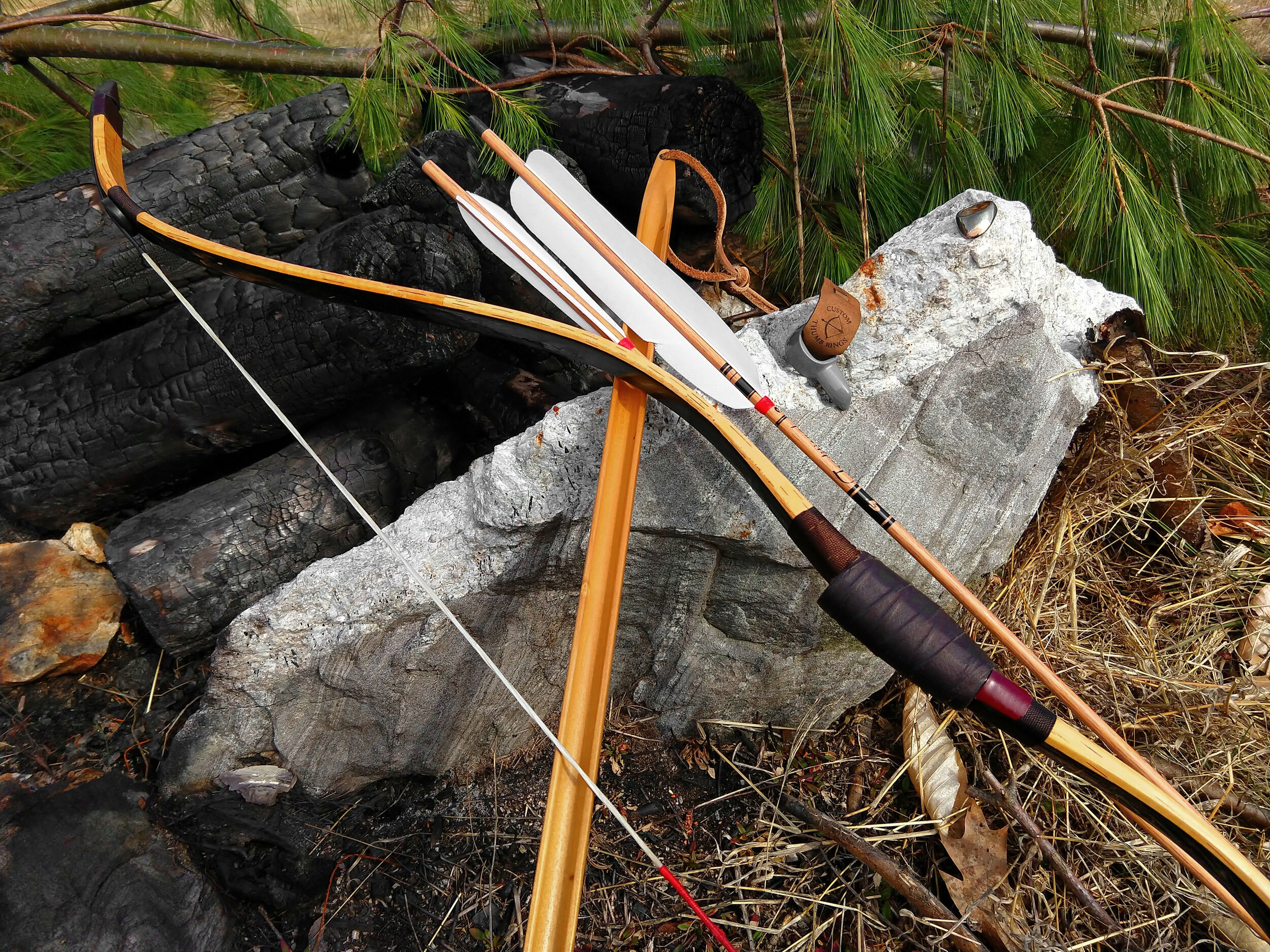 50PCS 2" Archery Arrow Feather Natural Fletching Turkey Fletches Bow Arrow A9 