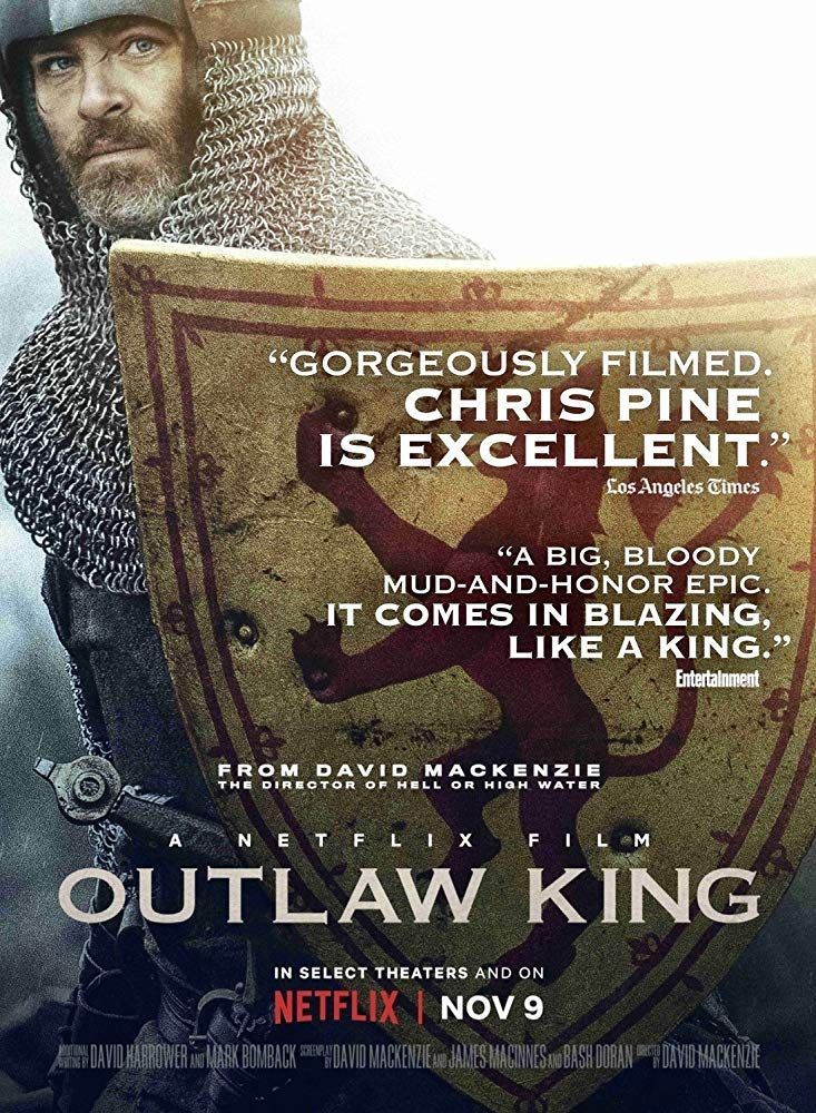  Outlaw King (Netflix). Orchestral soundtrack recorded by CLockwork Sessions and the Scottish Session Orchestra 2018 