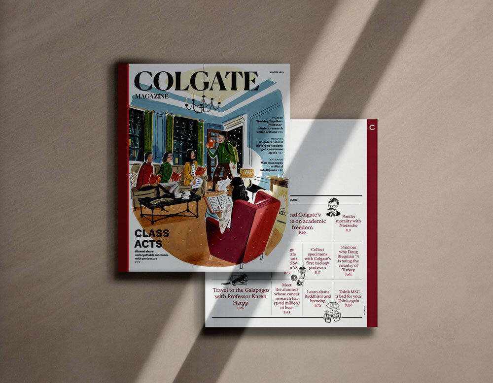  A visual and editorial overhaul, redefining how a university publication looks and reads 