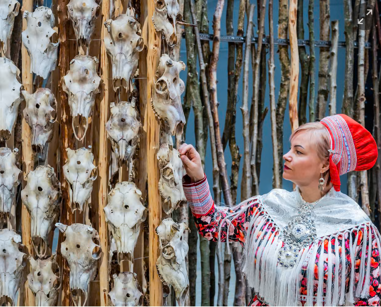 ‘Smell is a language’: Máret Ánne Sara on why Tate’s Turbine Hall whiffs of frightened reindeer