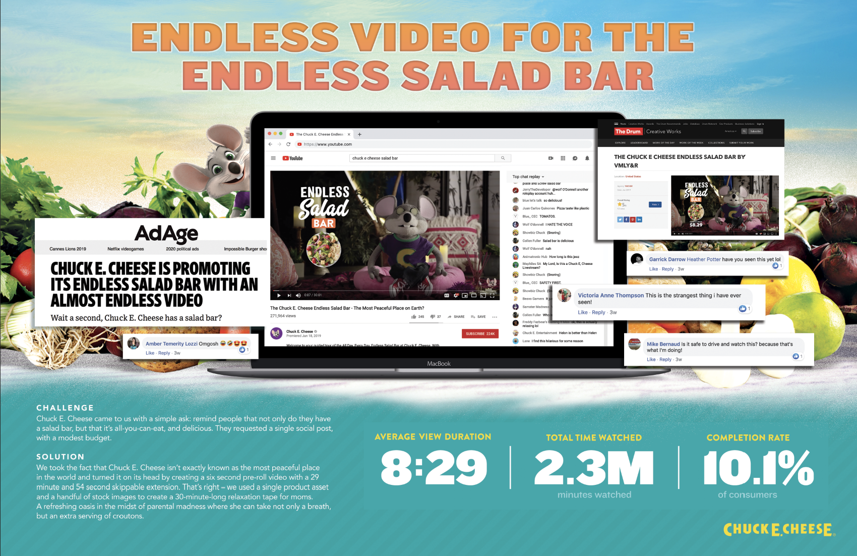 Endless Salad Bar Relaxation Pre-Roll Ad
