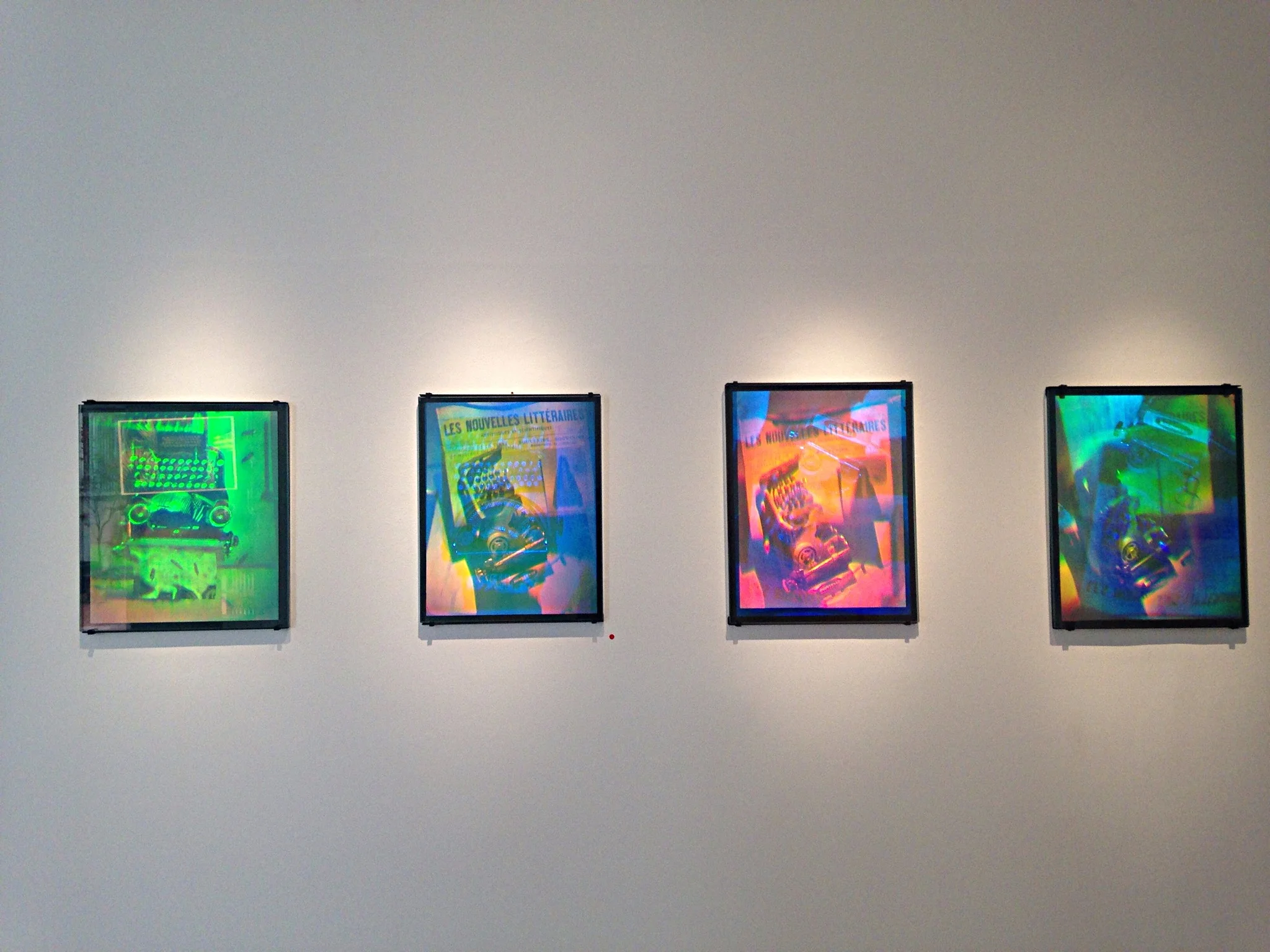  Amy-d arte spazio, "Photonic truth" holographic light art. Milan 2016 