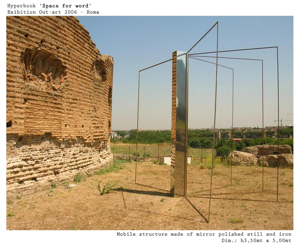 Hyperbook. Out Art, Villa dei Quintili, Roma  