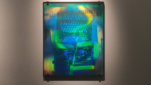 Perturbing Objects 06. Holographic Light artwork in glass
