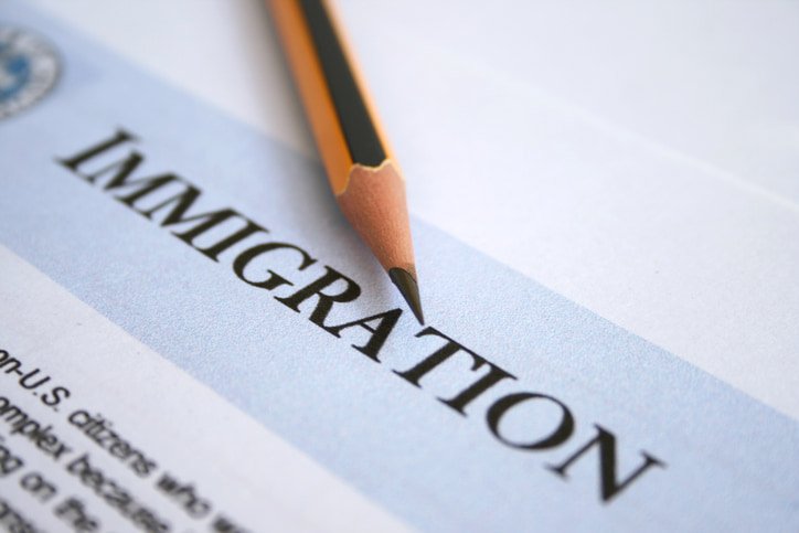 Immigration paperwork highlighting application errors in San Francisco, CA