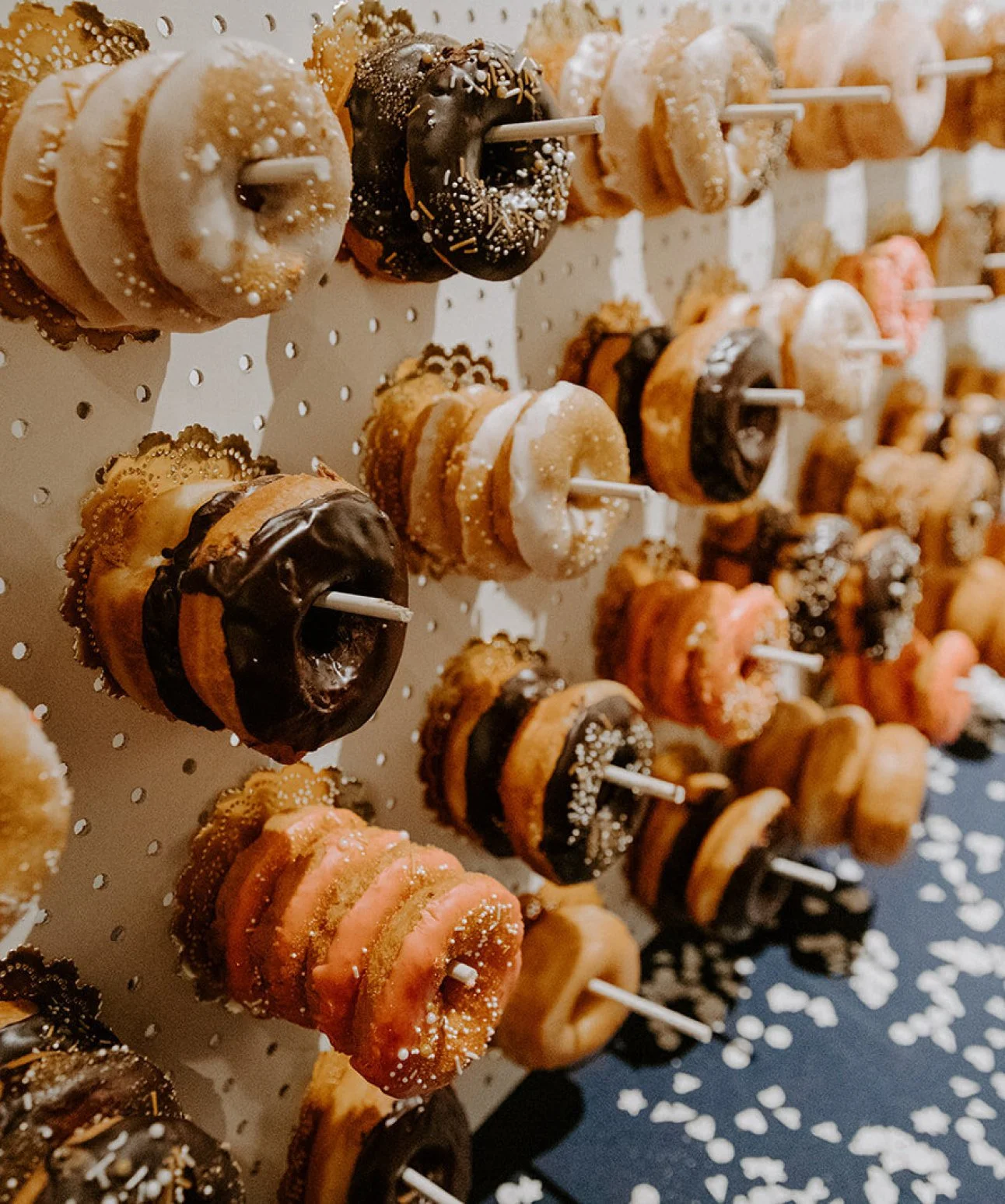 Donuts at the reception