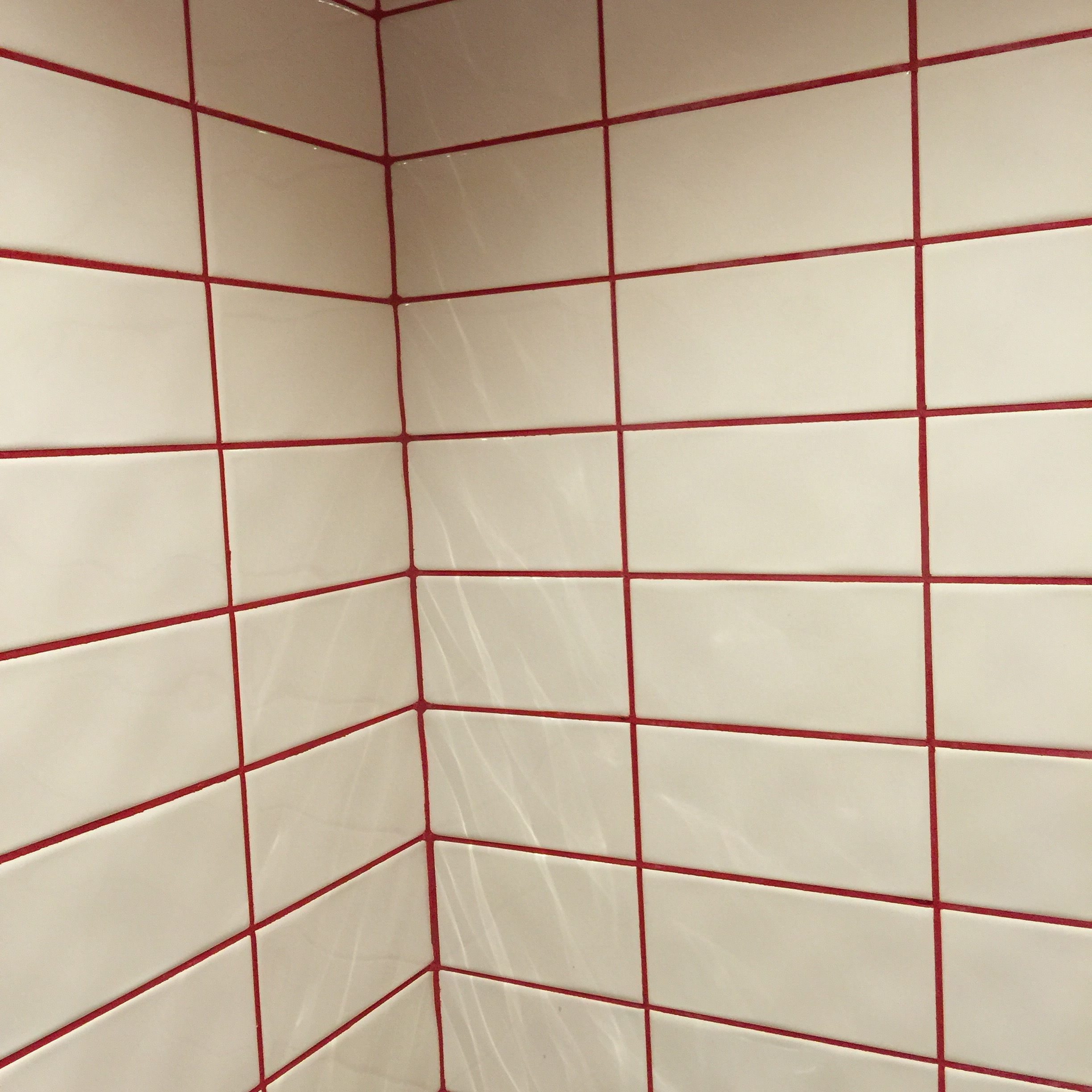 Beautiful red and that super subtle beige