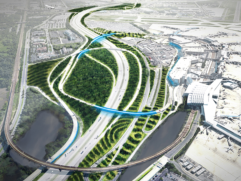 Mathews Nielson Landscape Architects competition entry