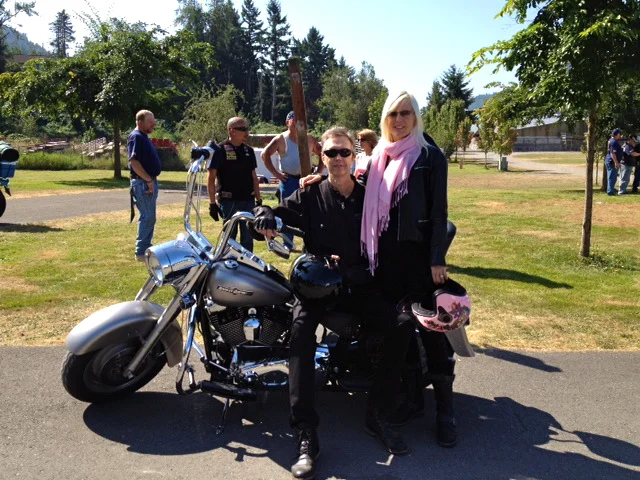 With JDB in Seattle with the Brothers In Arms Motorcycle Club (Seattle, WA)