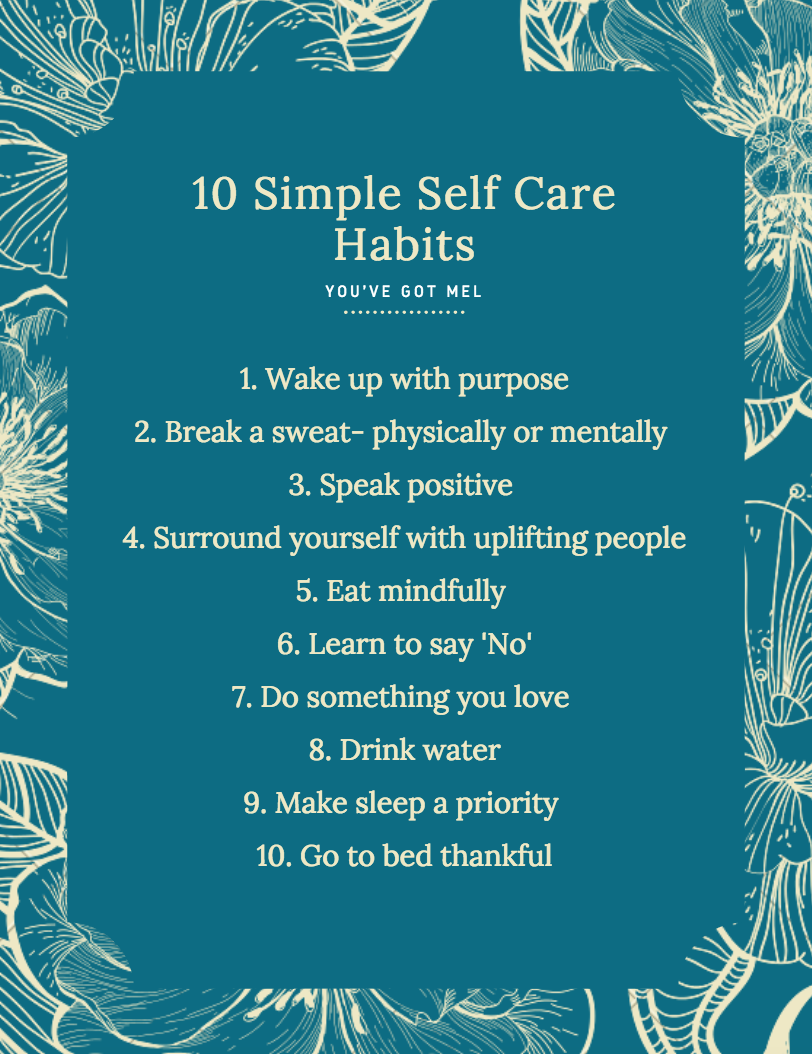 10 SIMPLE SELF-LOVE HABITS
