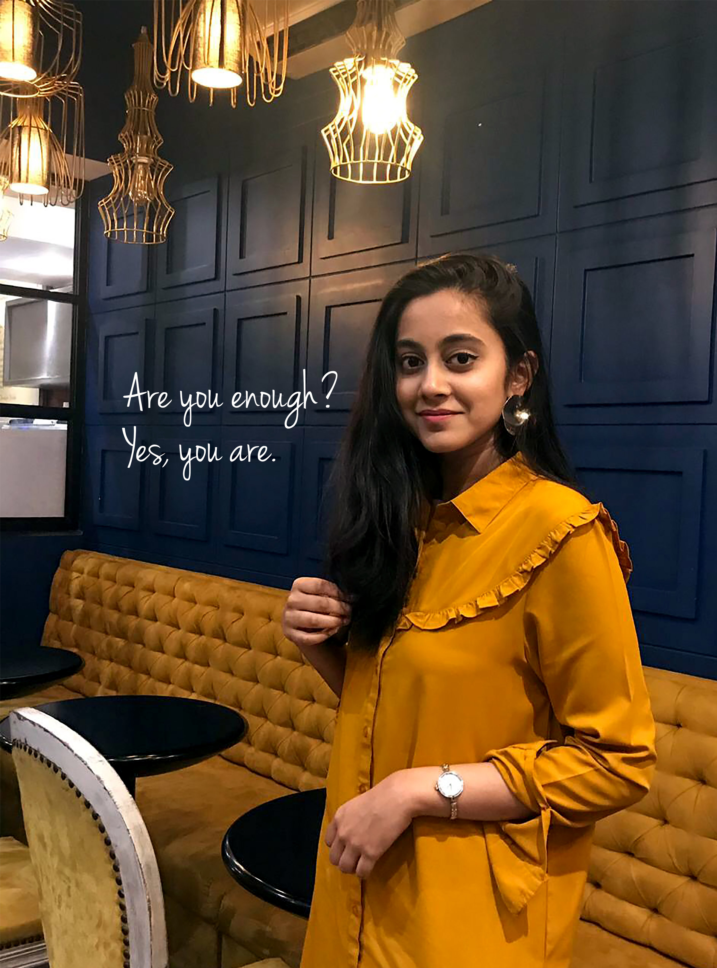 Are you enough? Yes, you are. 