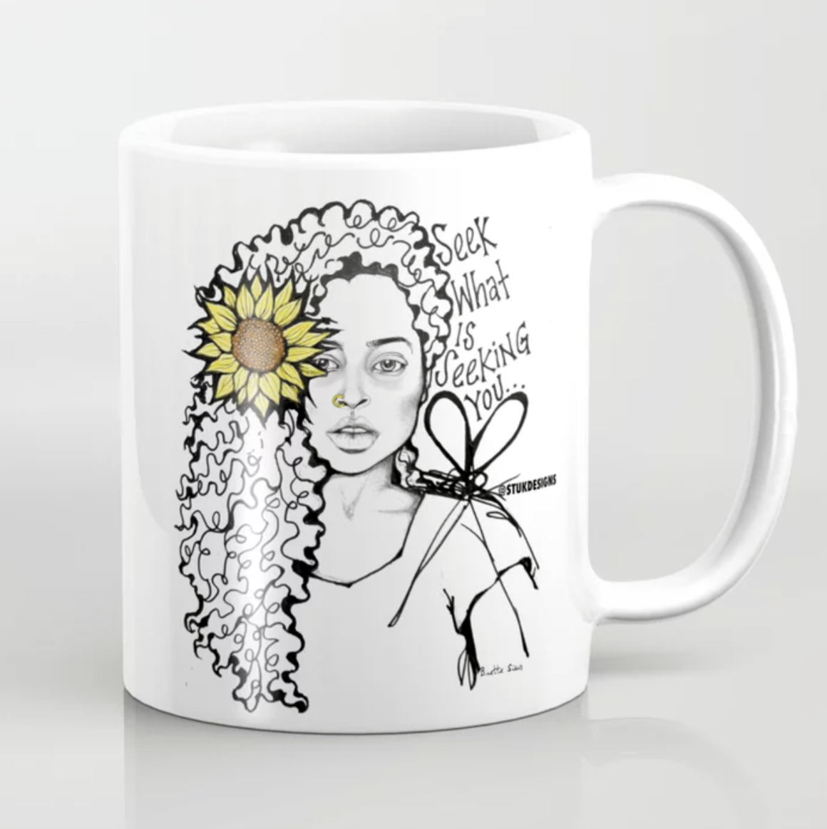 #STUKGIRL Queen Mug