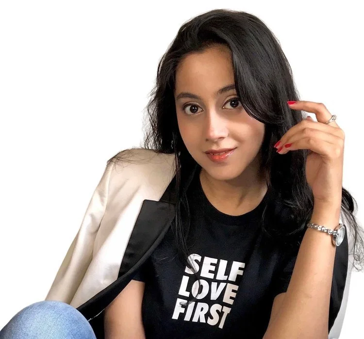 Self Love First Black Tee