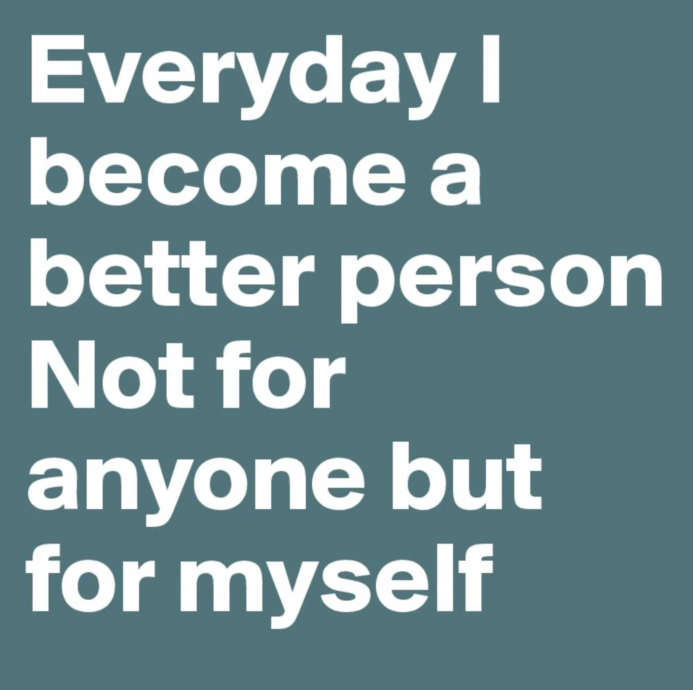 Be a Better Person