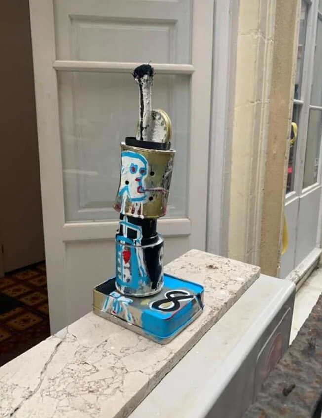 3D Artwork from Found Objects created by Irish Expressionist Artist Pigsy