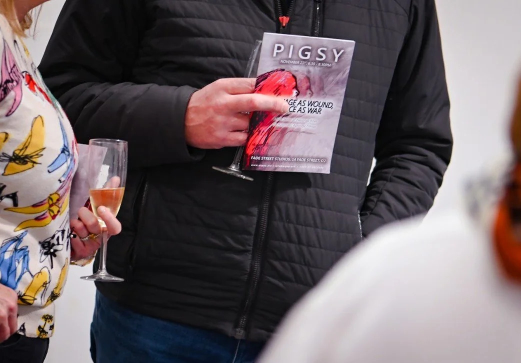 PIGSY art and champagne with sparkling conversation.jpg