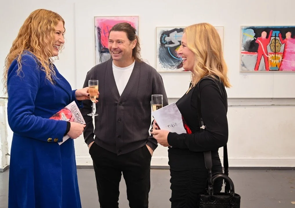 Fitzgerald sisters with Irish artist PIGSY.jpg