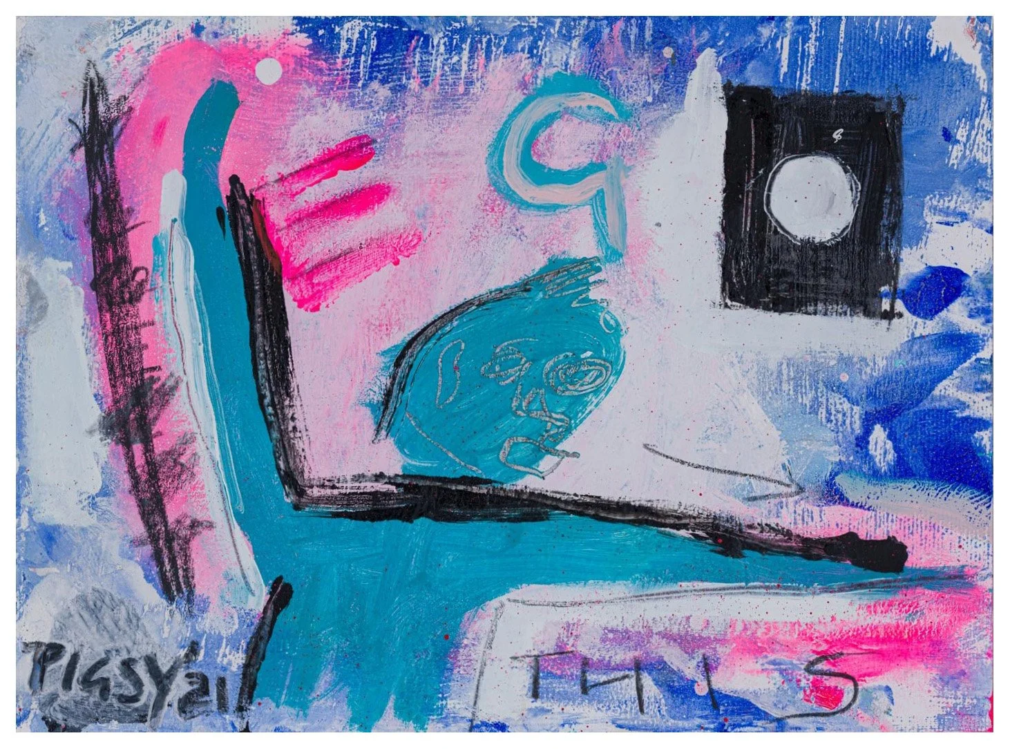 EGO land - A4 Mixed Media on Paper