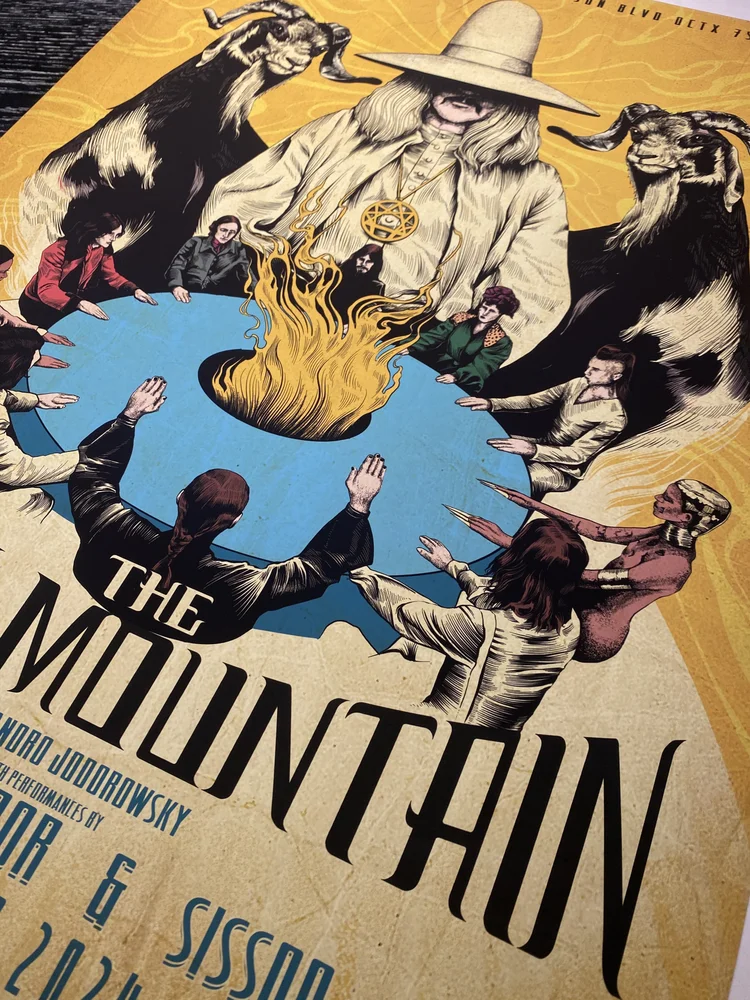 HOLY MOUNTAIN LIMITED EDITION POSTER — Talented Friends