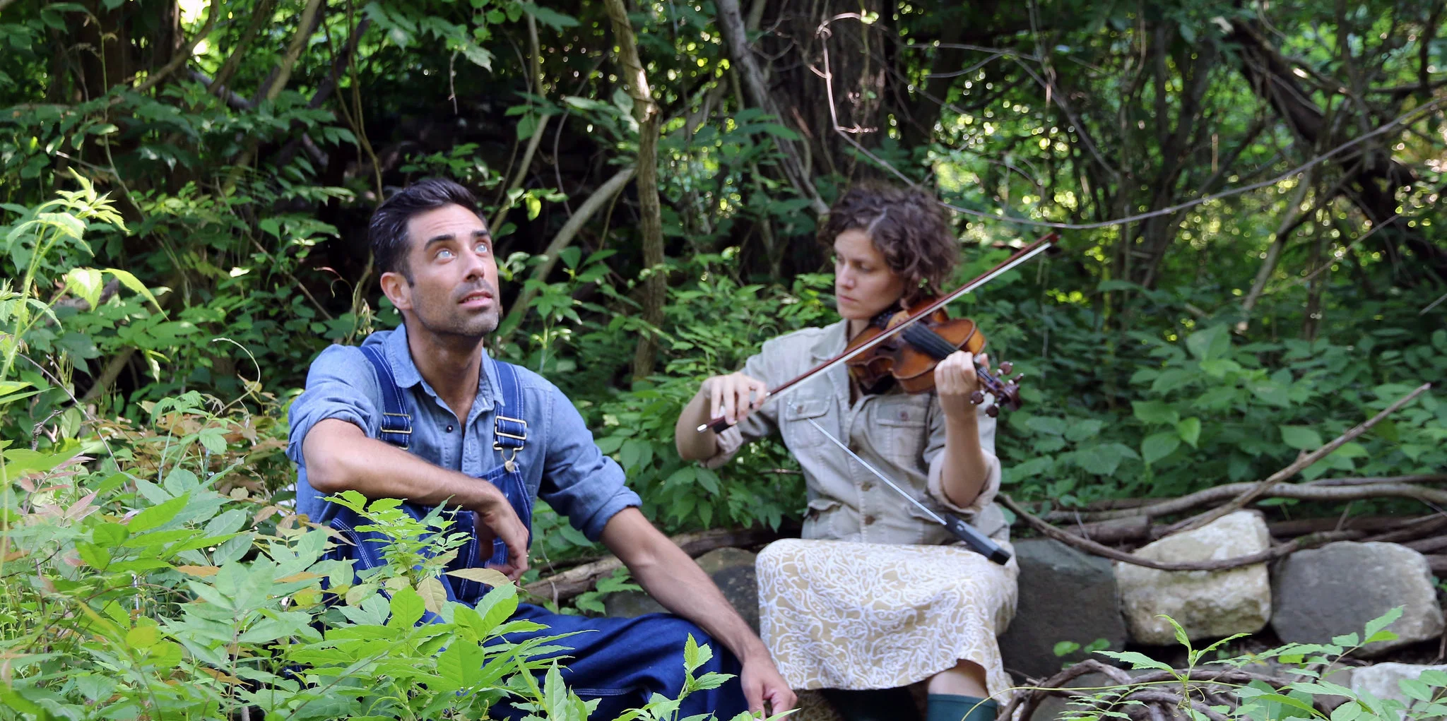 Robert Maril and Bonnie Lander in Erik Spangler's Cantata For A Loop Trail (2014)