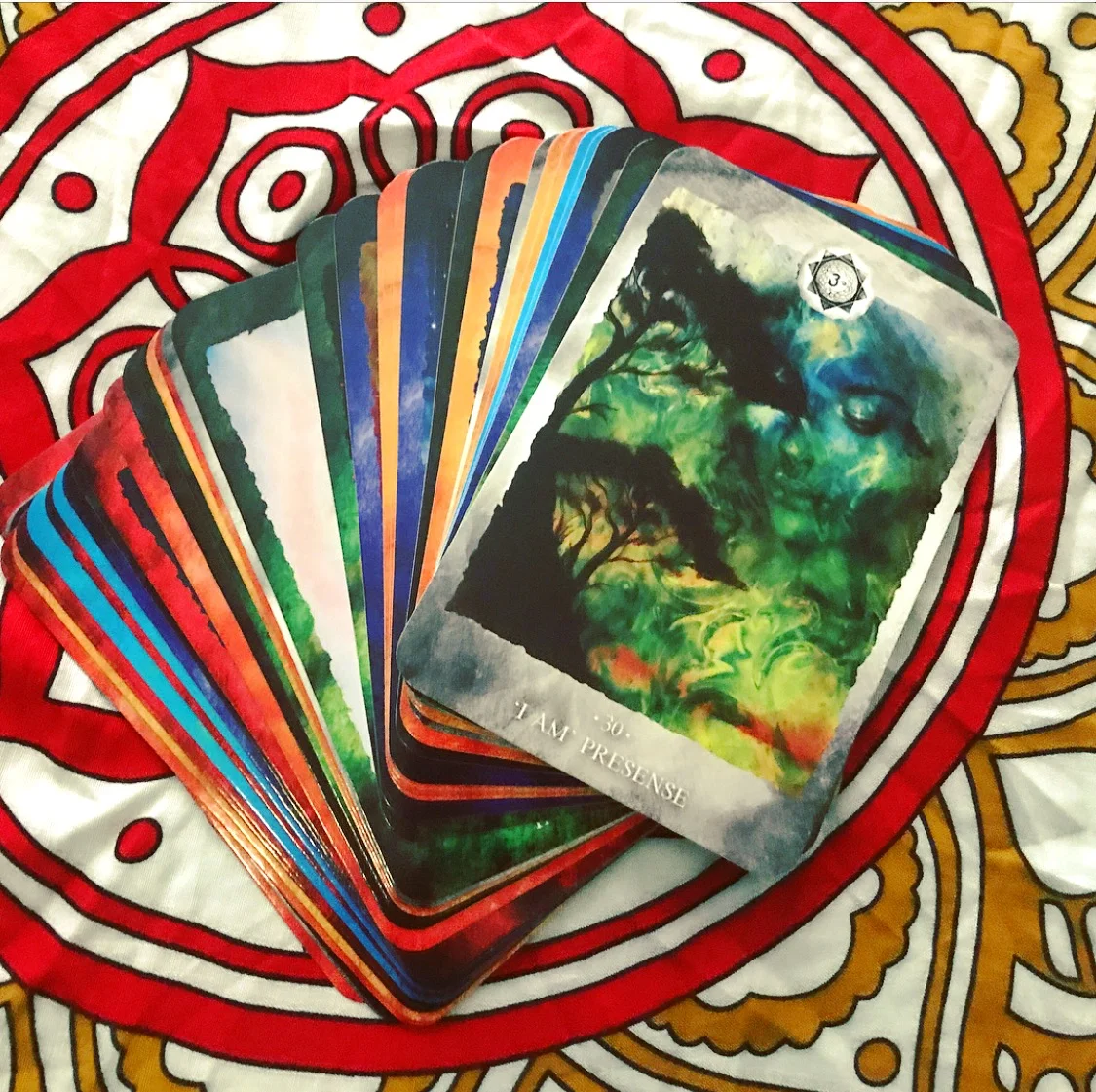 Deck: Chakra Reading Cards (Rockpool Publishing, 2016)