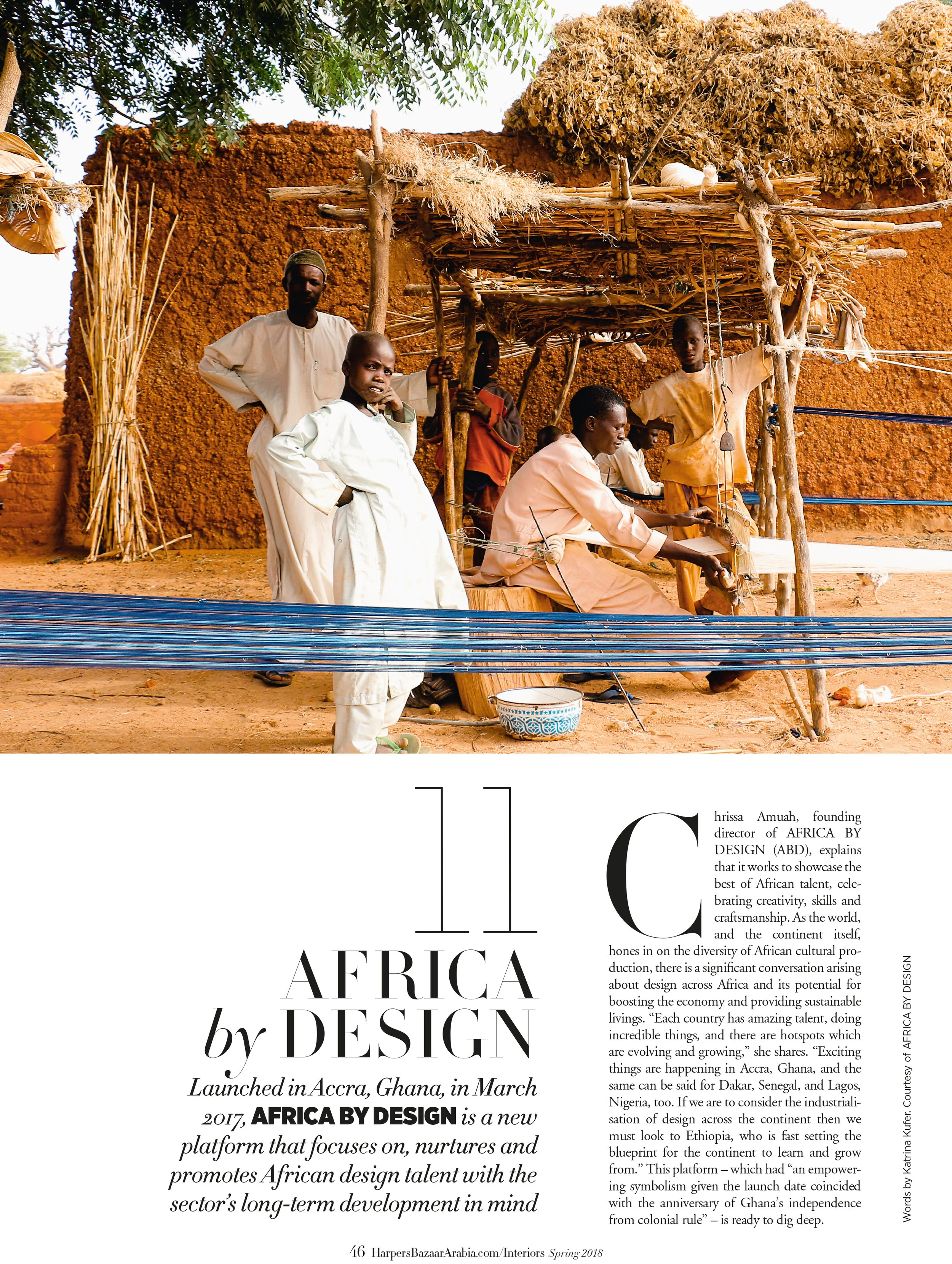 Harpers Bazaar Interiors Arabia | April 2018