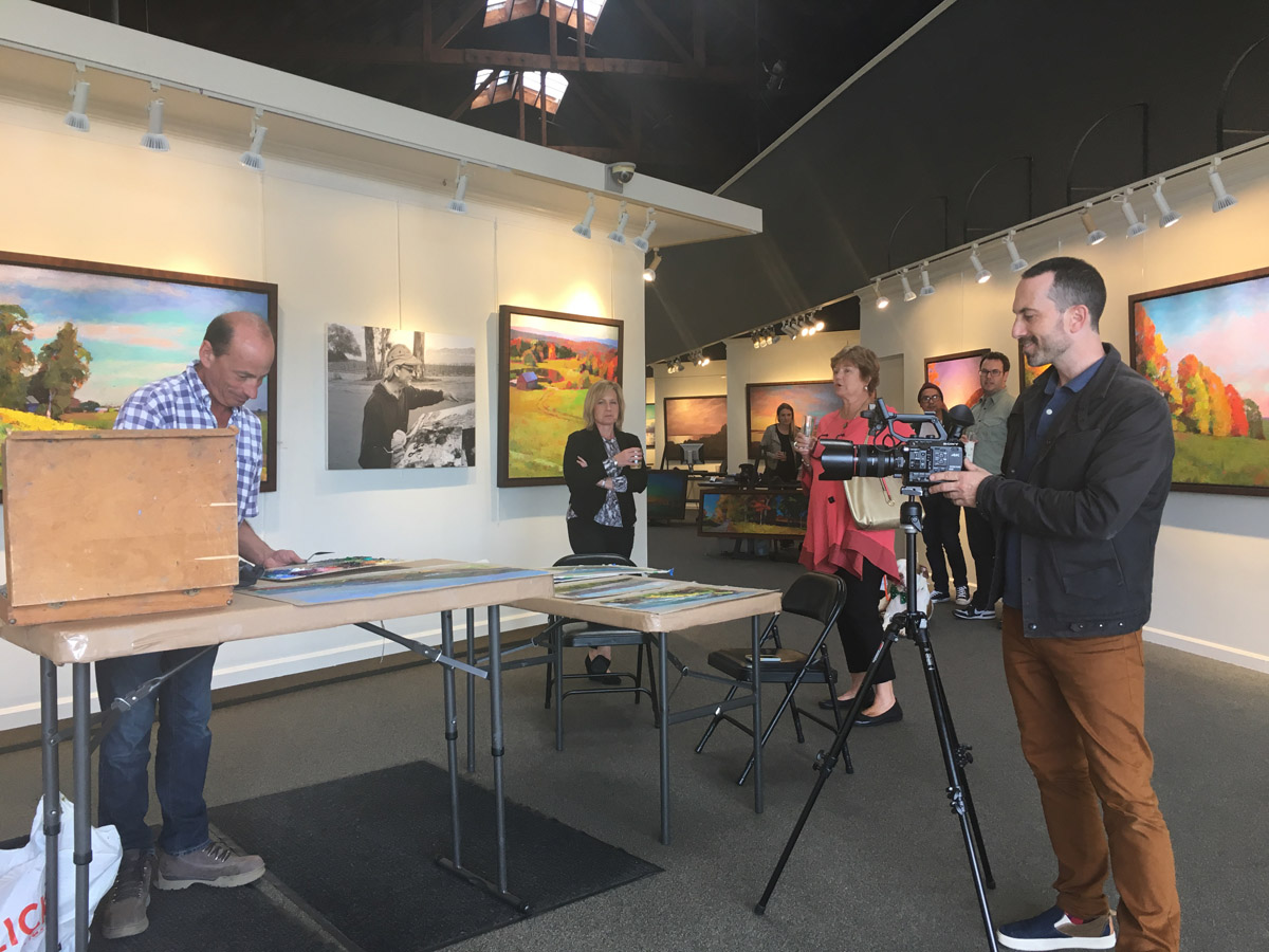 Capturing Artists at Work