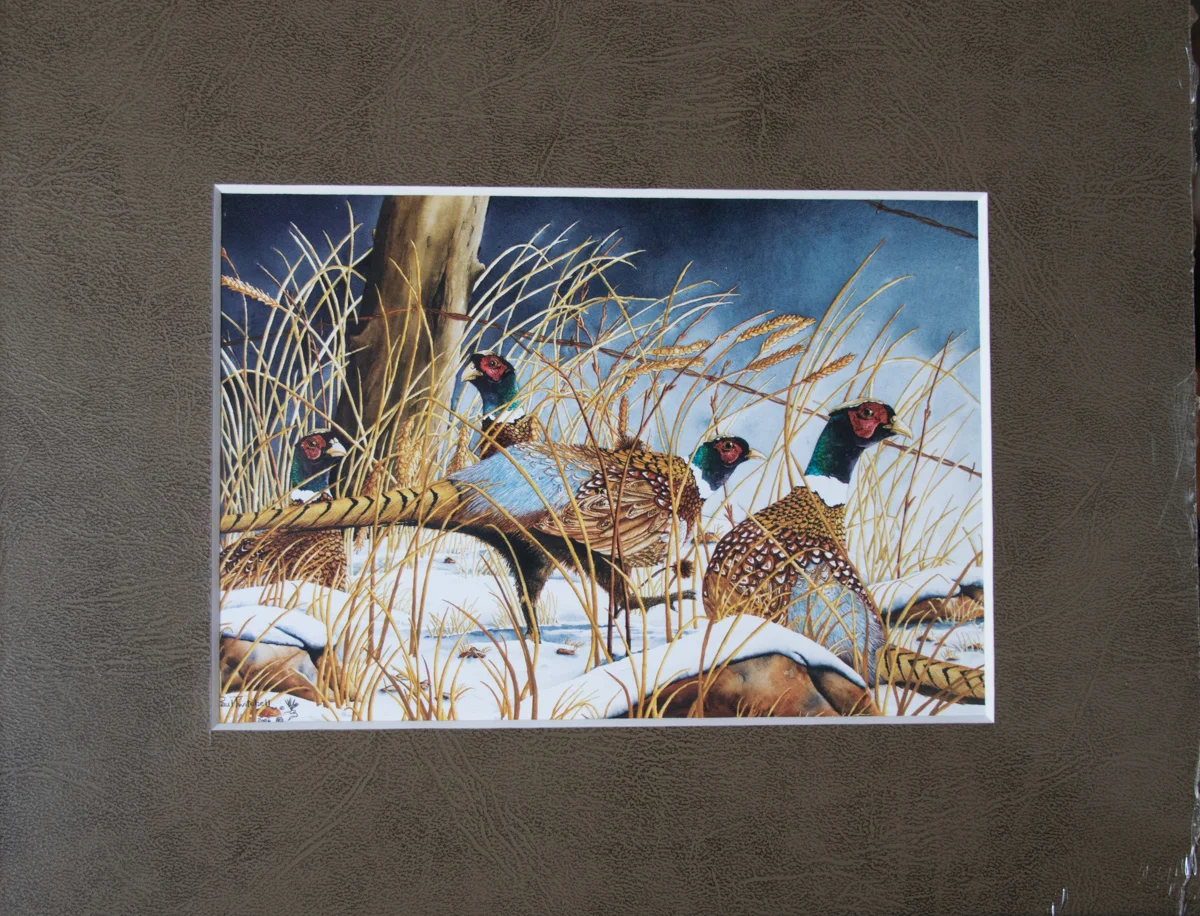 MATTED LITHOGRAPH #MCWU01