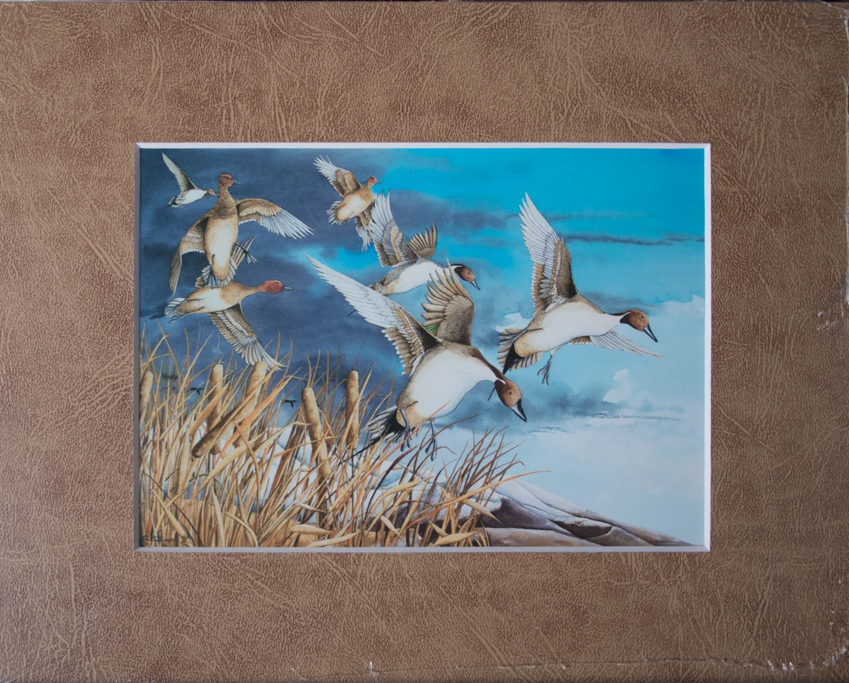 MATTED LITHOGRAPH #MCWU05