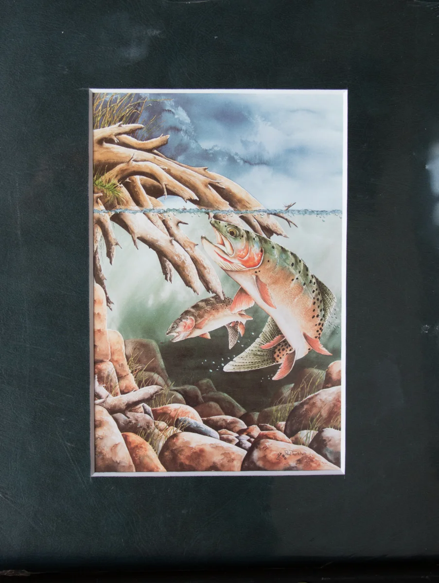 MATTED LITHOGRAPH #MCF15