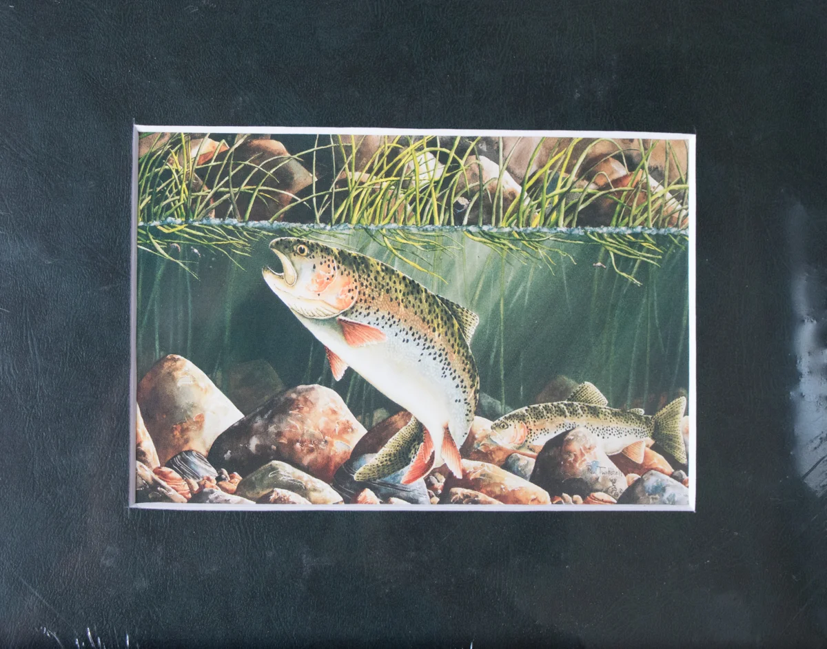 MATTED LITHOGRAPH #MCF21