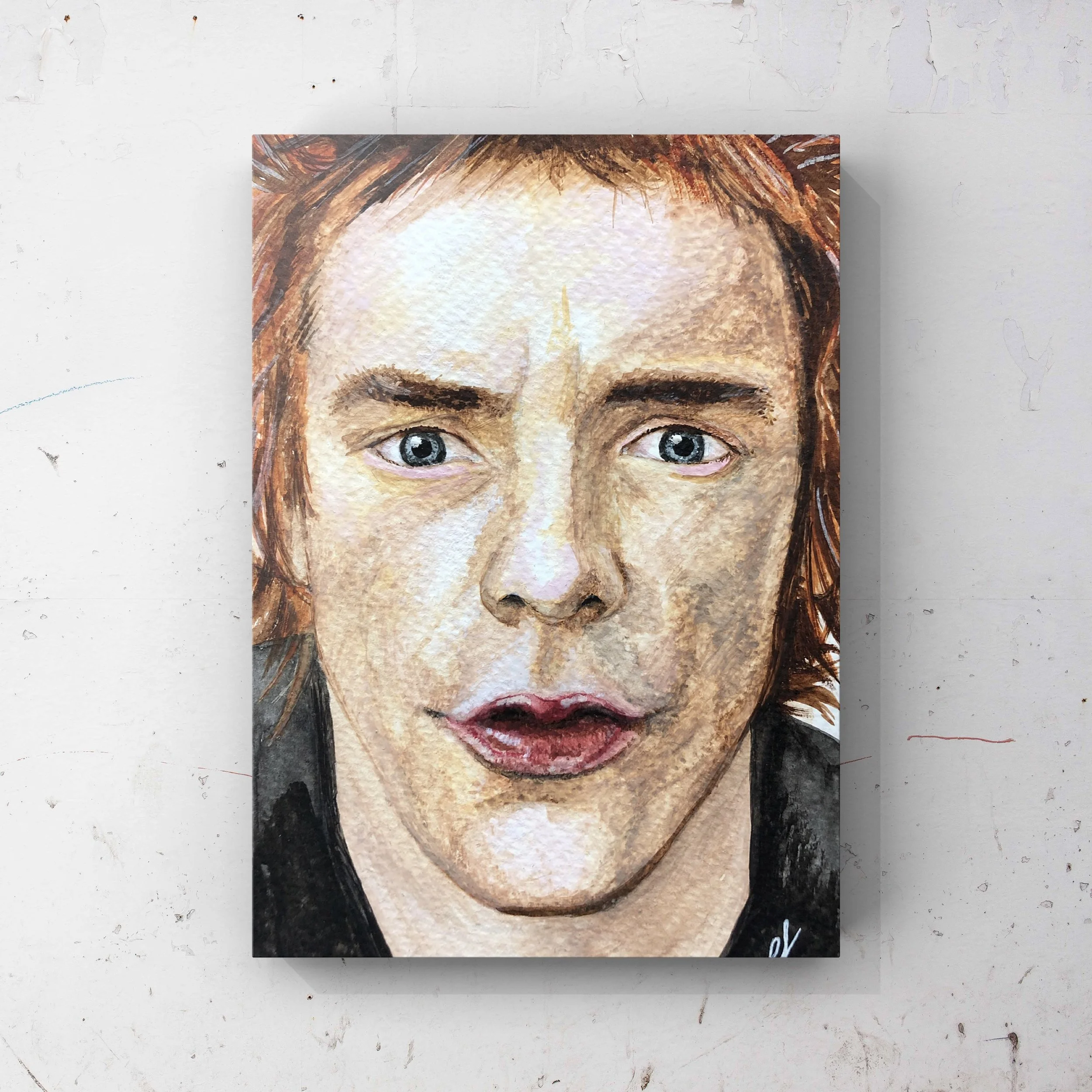Print - John Lydon Watercolour A5