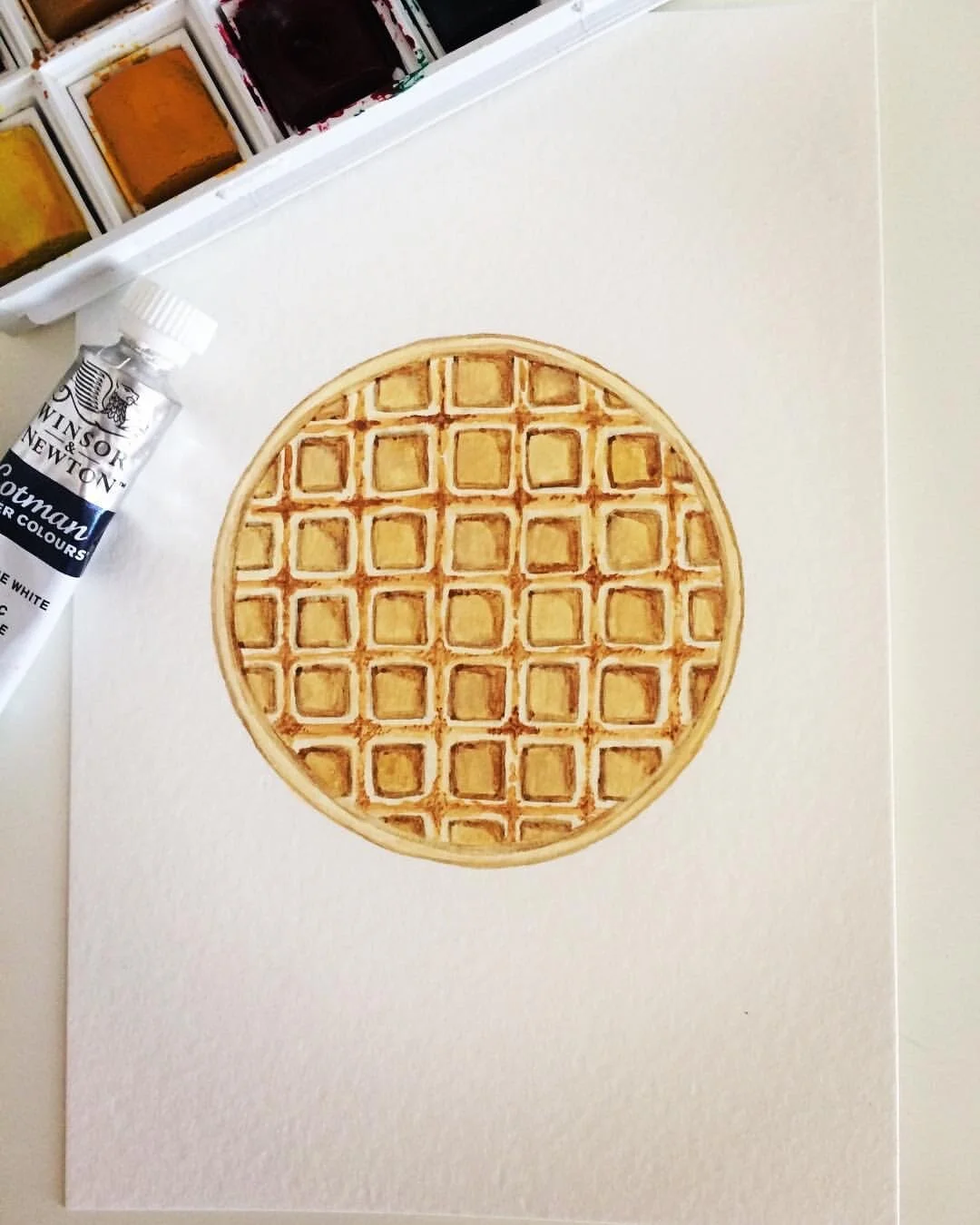It's just a waffle