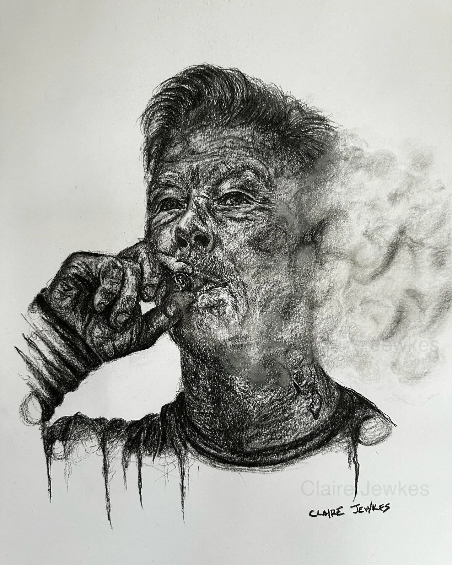 ❗️NEW ORIGINAL FAN PORTRAIT❗️HET❗️

Hey metal heads 👋 Ooooo that&rsquo;s me! FEEL IT! 

I&rsquo;ve been pumping Metallica through my body for many years now and it seemed only fitting for Het to be the first in my new series of coal and paper portra