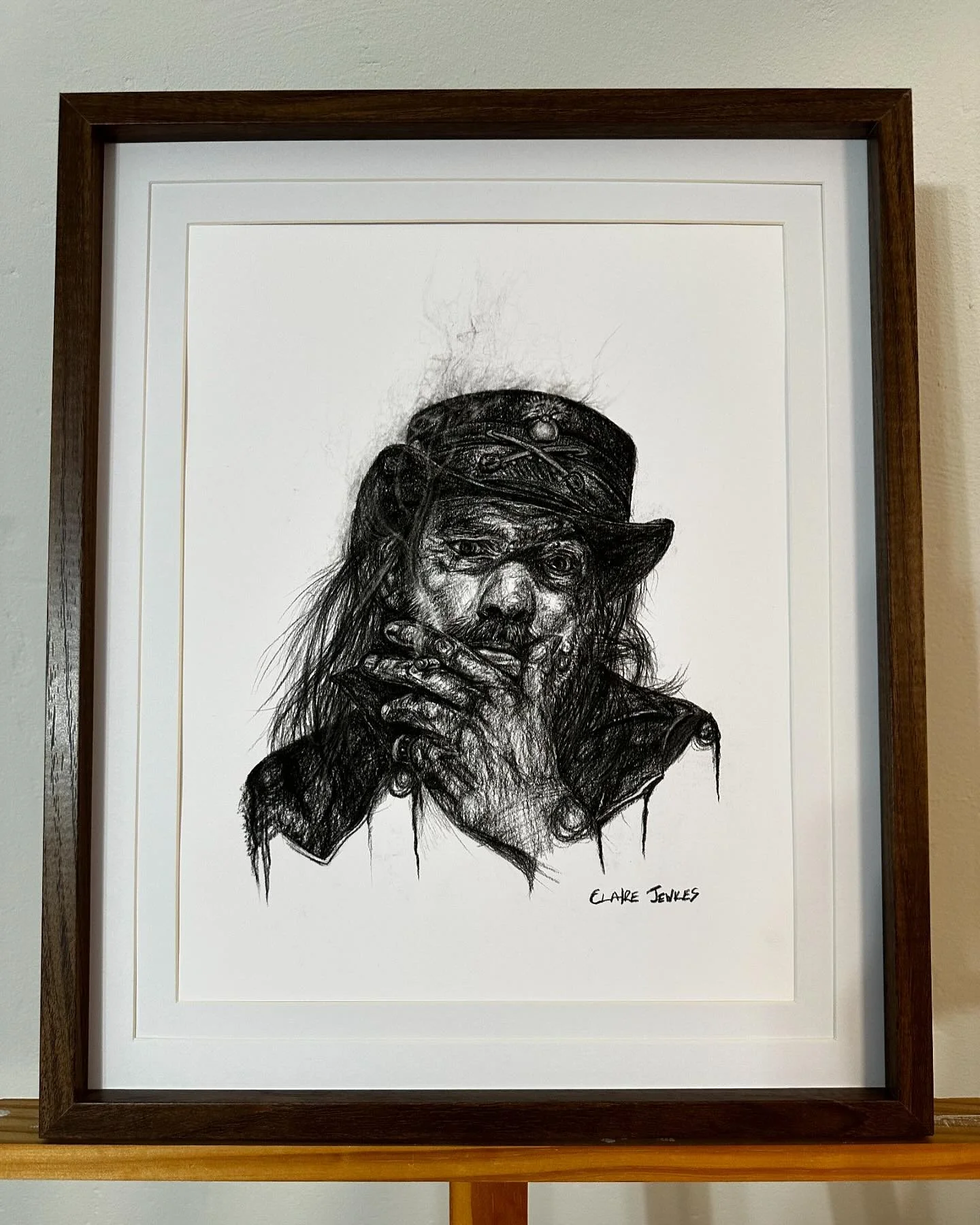 ❗️NEW ORIGINAL FAN PORTRAIT❗️LEMMY❗️

Link in bio 📍 clairejewkes.com 

There&rsquo;s been so much Lemmy talk in my house this year, he&rsquo;s been on my mind, I&rsquo;ve watched the documentary about him a few times now and it never gets boring, he