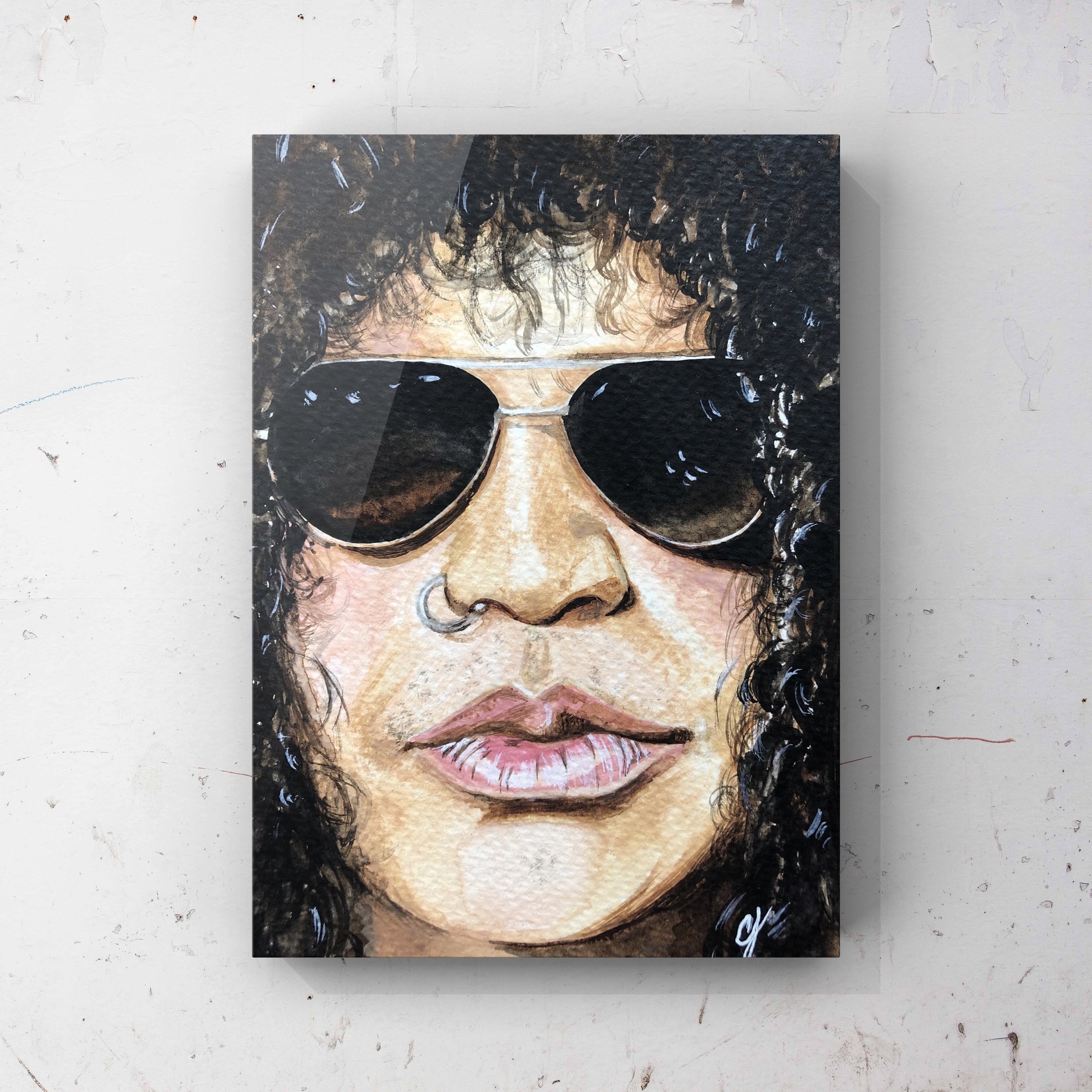 Print - Slash Watercolour A5