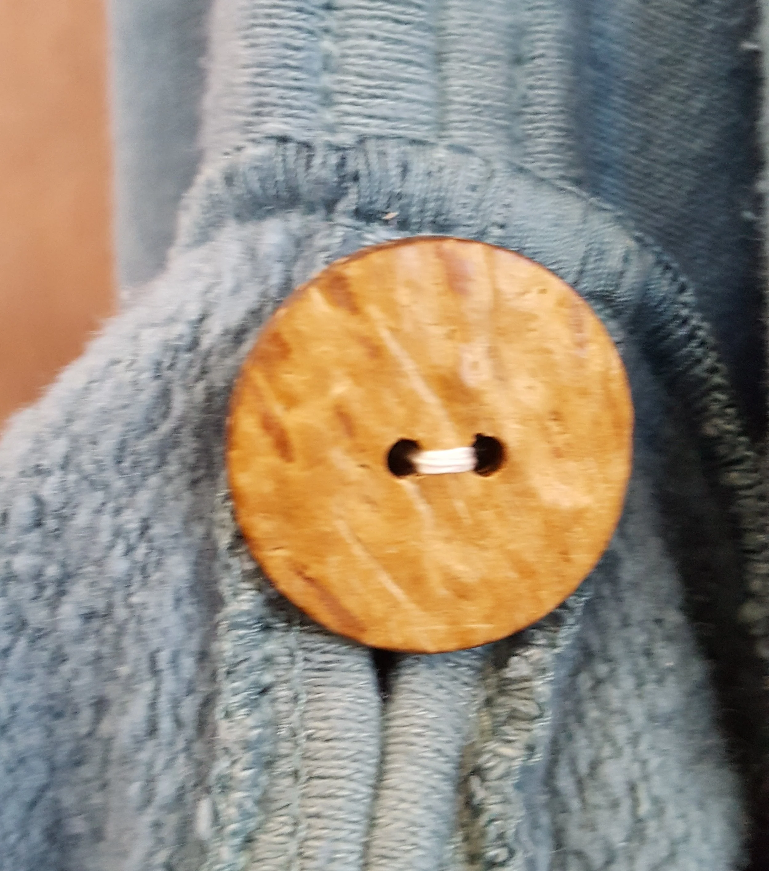 Poncho-tide pool teal coconut shell button.jpg
