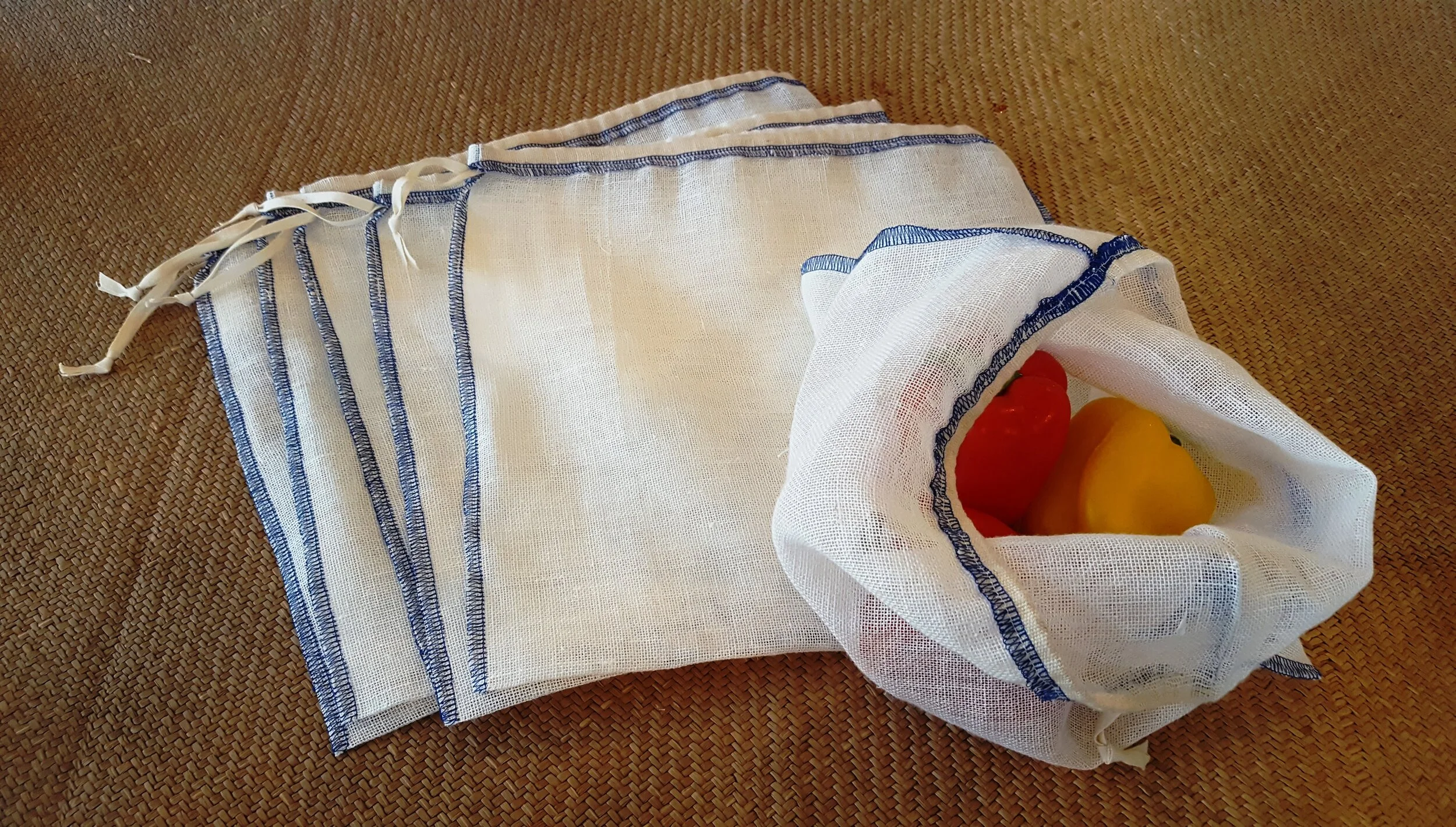 Produce bag blue edge group.jpg