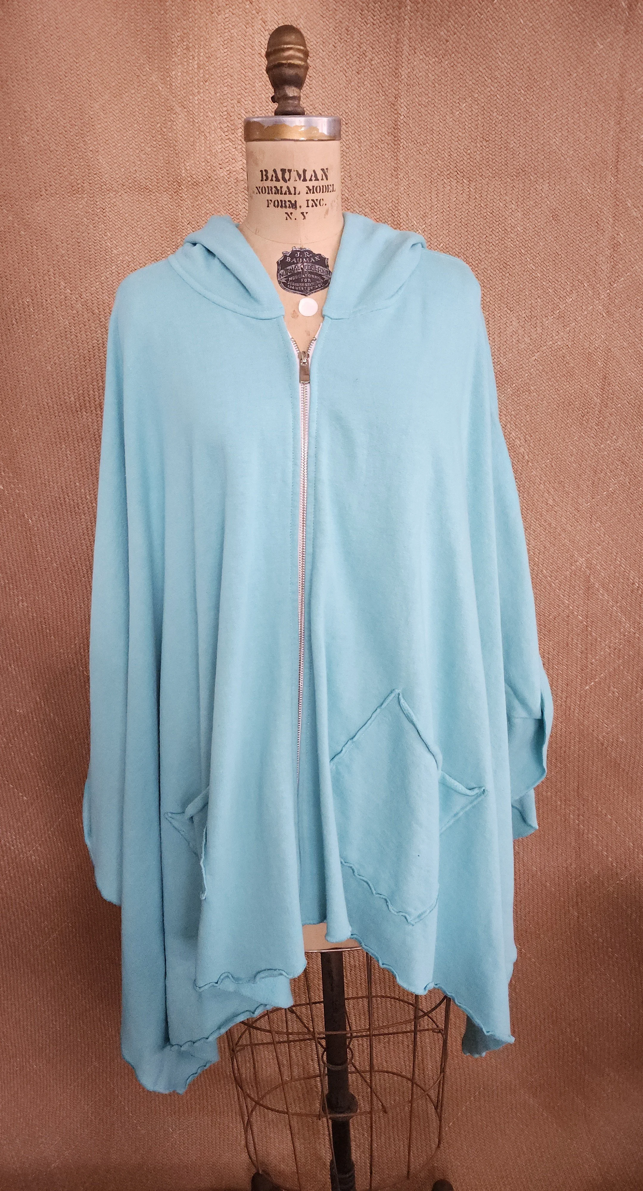 Low tide aqua poncho 2.jpg