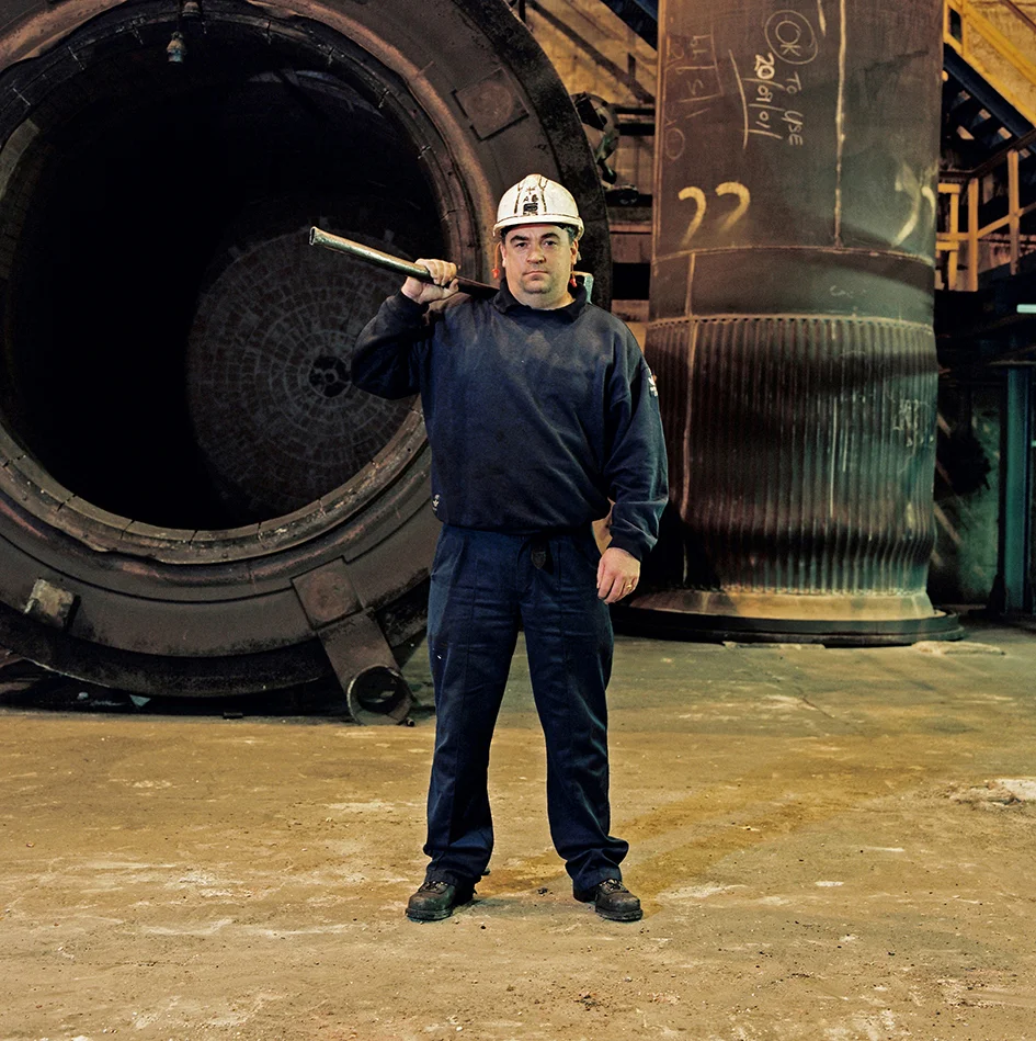 Andrew Brace - Team Leader Cleaning & Annealing - 25 years at the Works