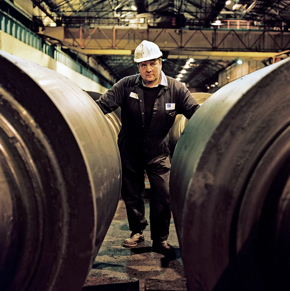 Rob Collins - Team Member Roll Shop - 34 years at the Works