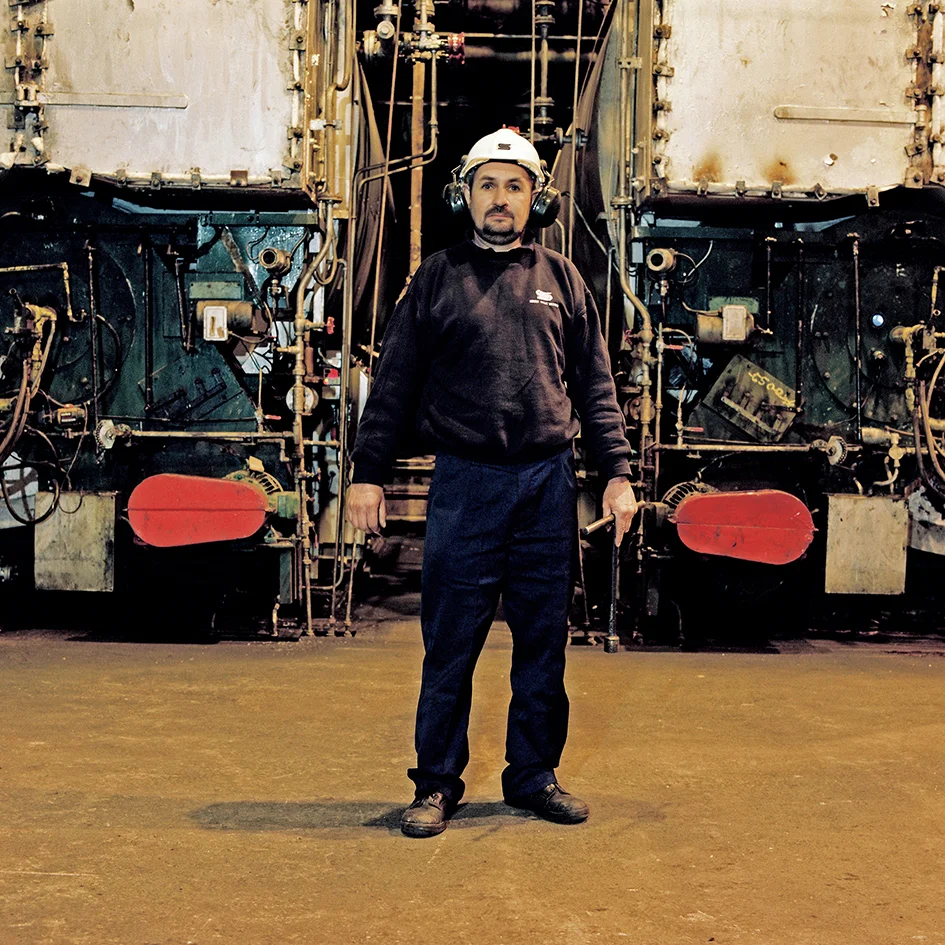 Robert Plummer - Boiler Plant Operator - 25 years at the Works