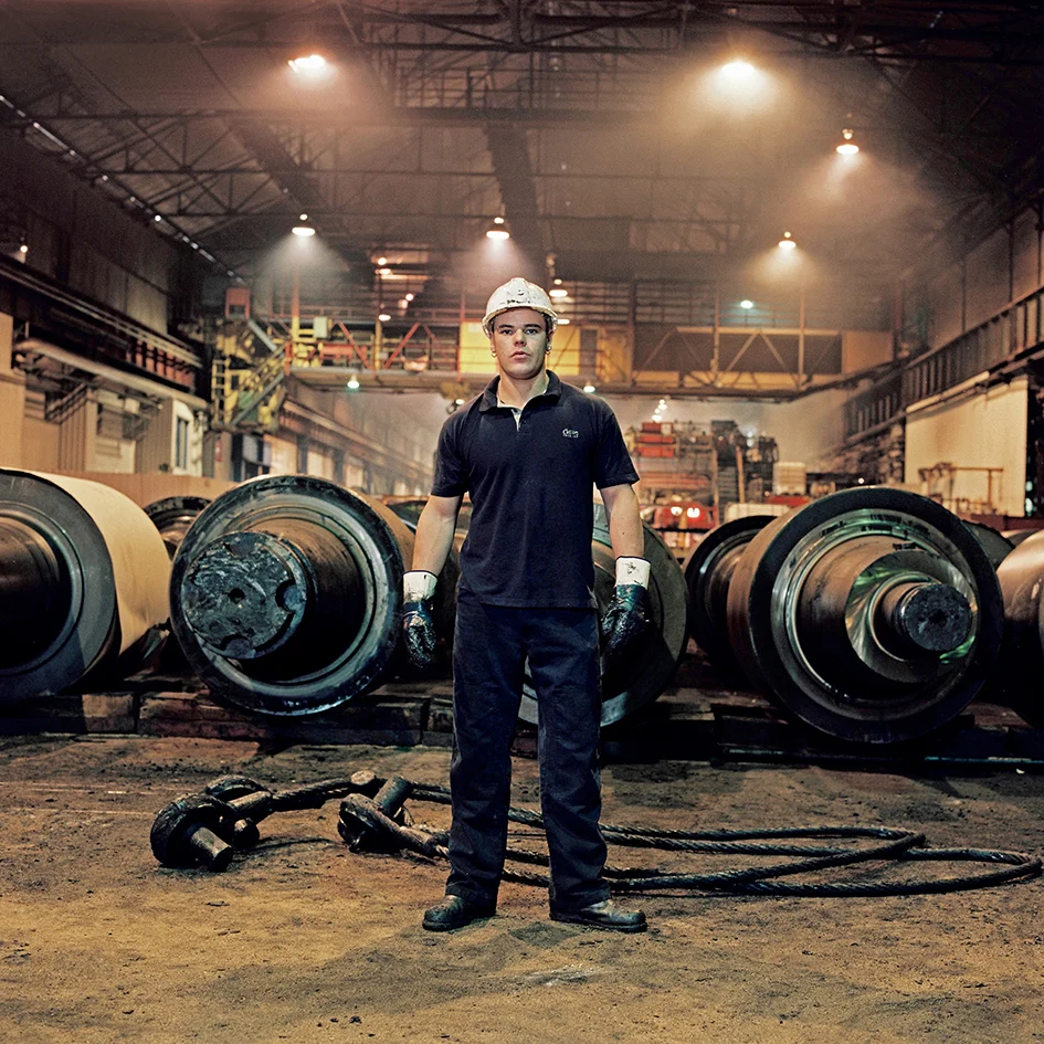 Stewart Price - Team Leader Roll Shop - 1 year at the Works