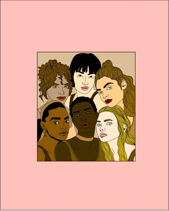 "me, too" print by averi campbell