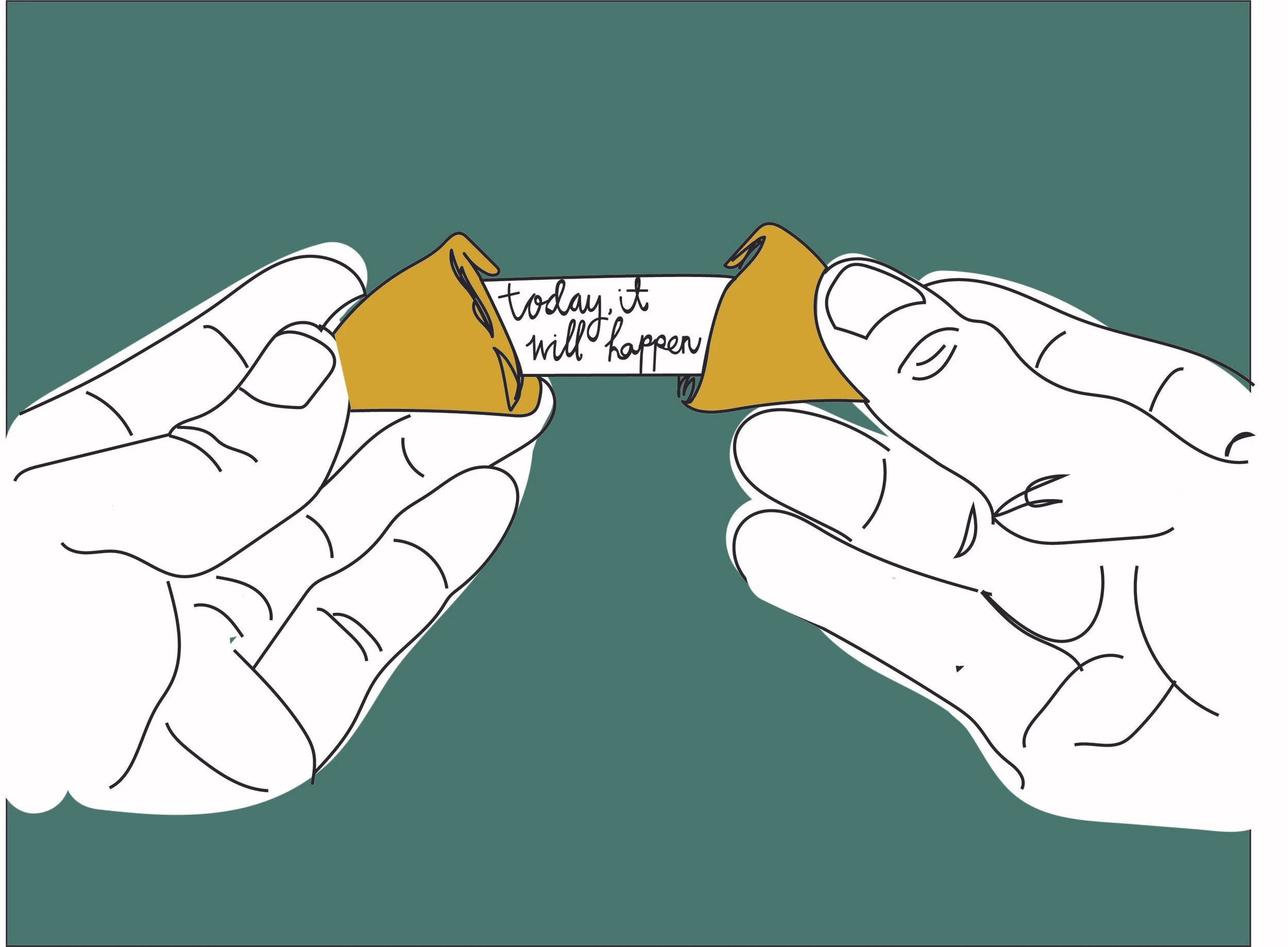 "fortune cookie" by coco lashar