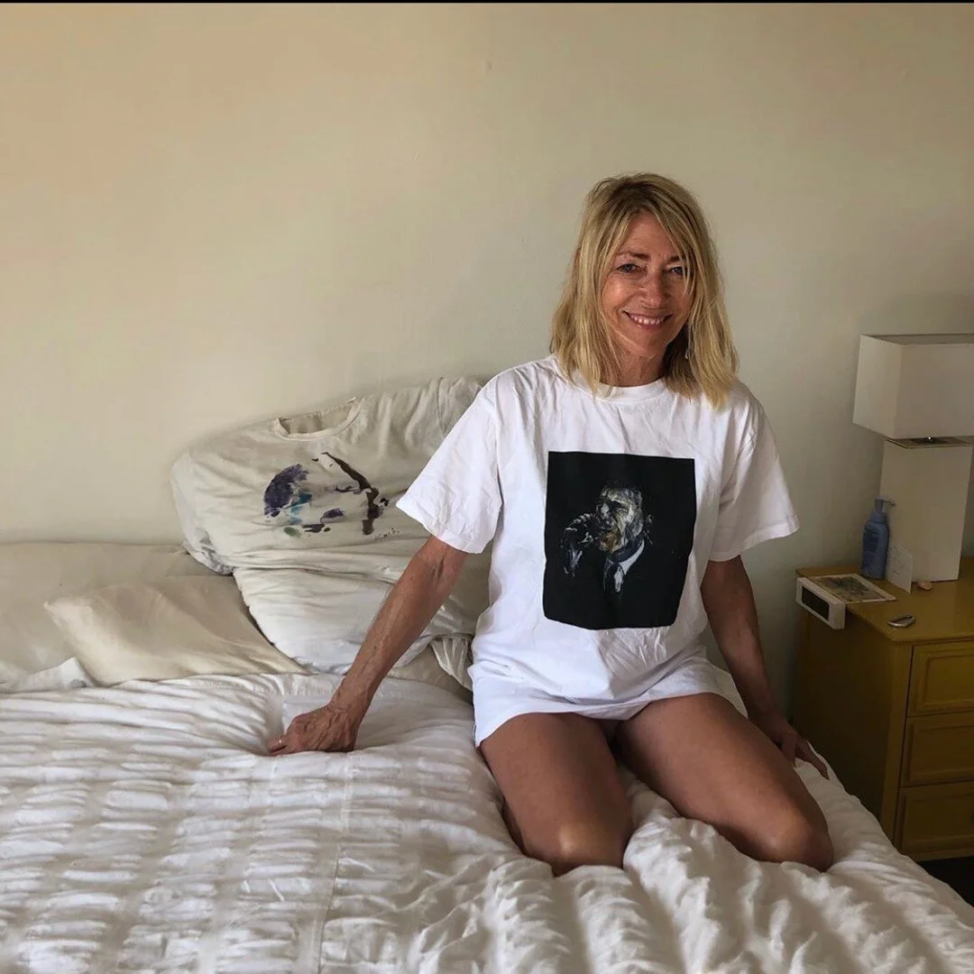 via @kimletgordon ✨ &quot;A t-shirt can't save the world. But it's a start&quot; - Martin Margiela @bellafreud @xkarla presents the Artist Series. Wear your favorite artist and do some good! 100% of proceeds go to @elawc and @southallblacksisters sup