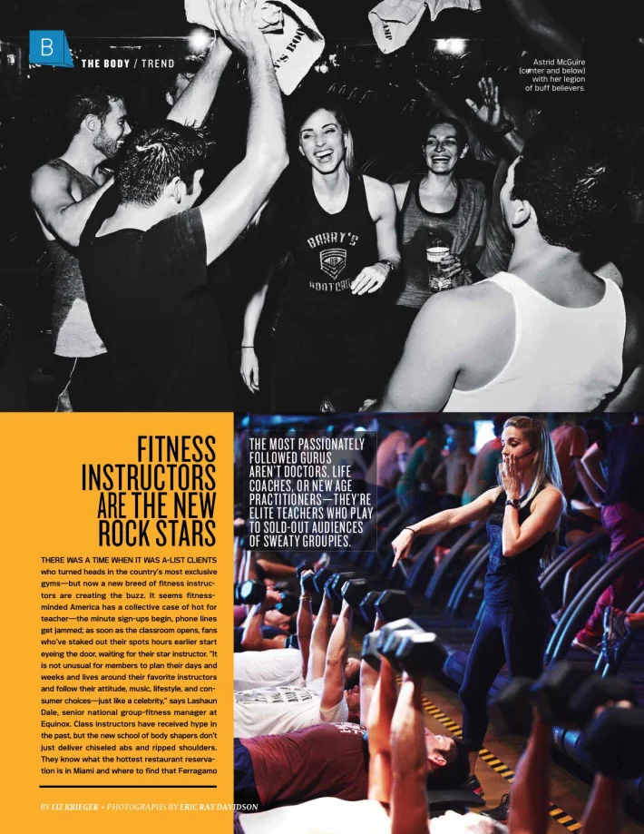 Fitness Instructors Are The New Rock Stars