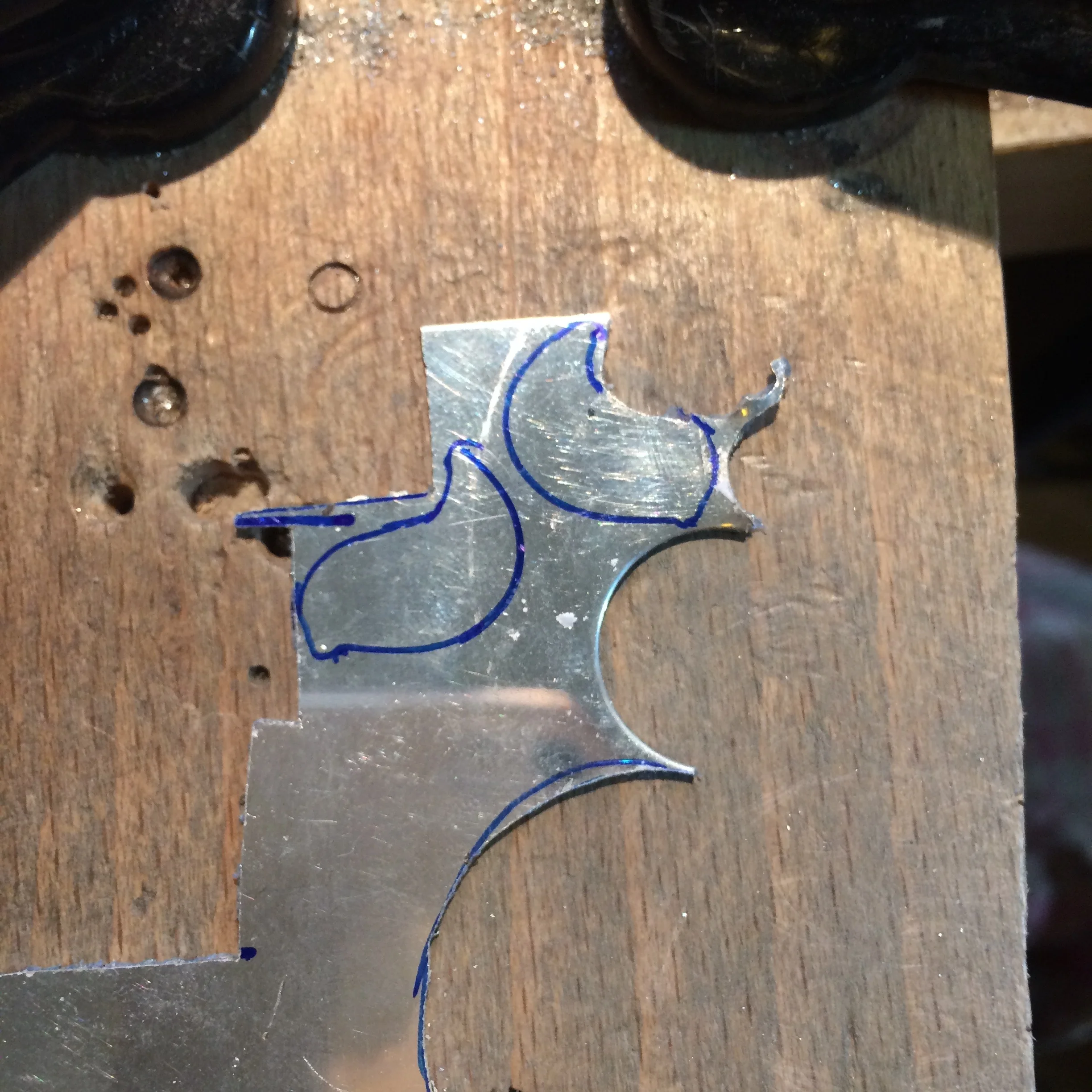 Outlines for cutting out the little birds