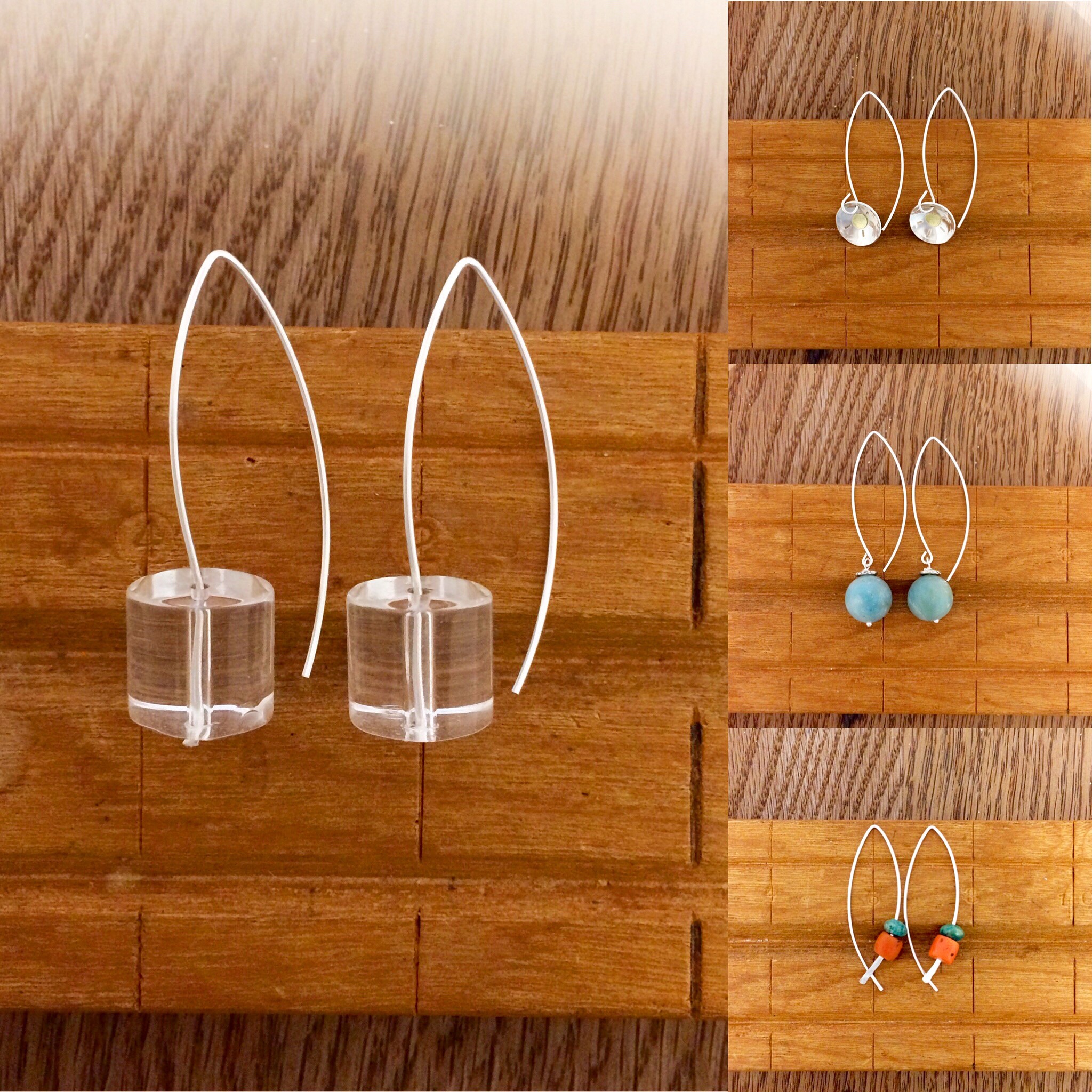 New earrings that will be on sale