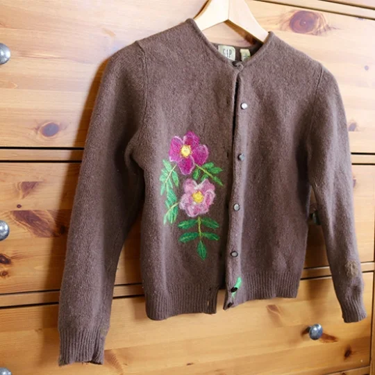 Needle Felted Mending